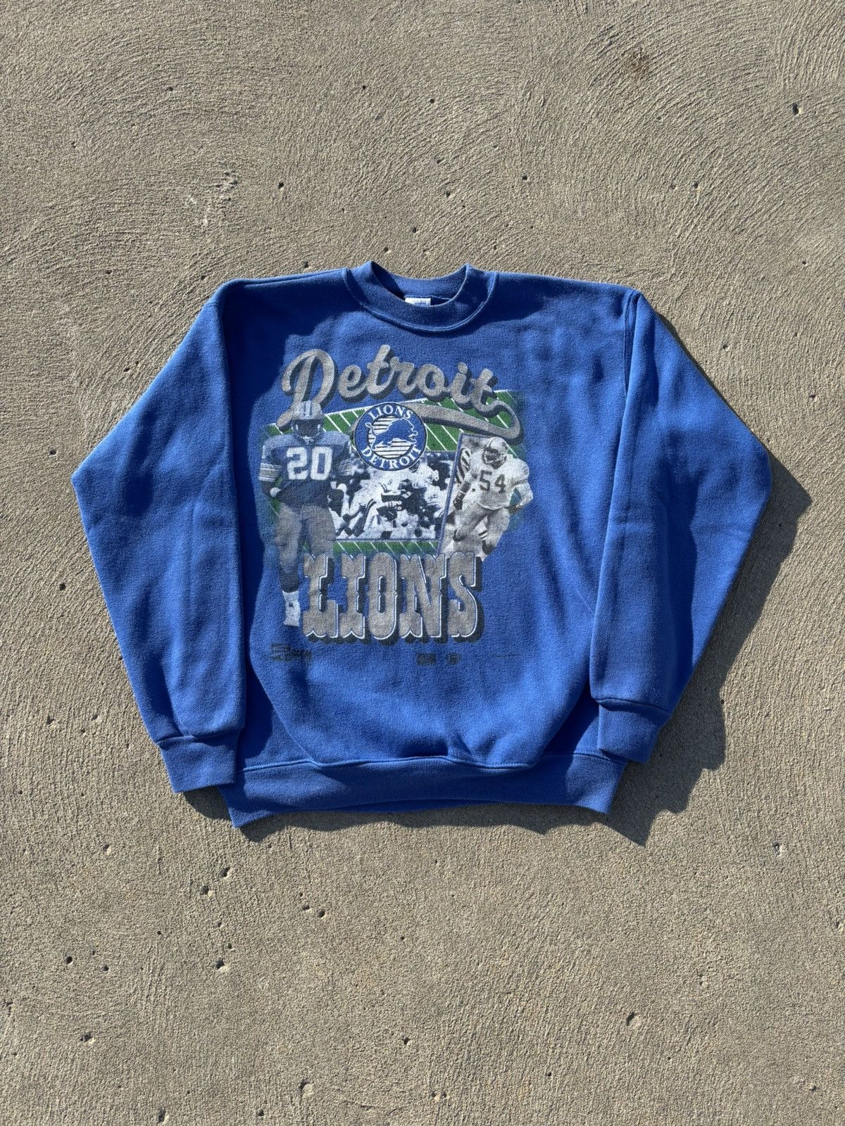 Vintage 90s Detroit Lions Barry Sanders Crewneck