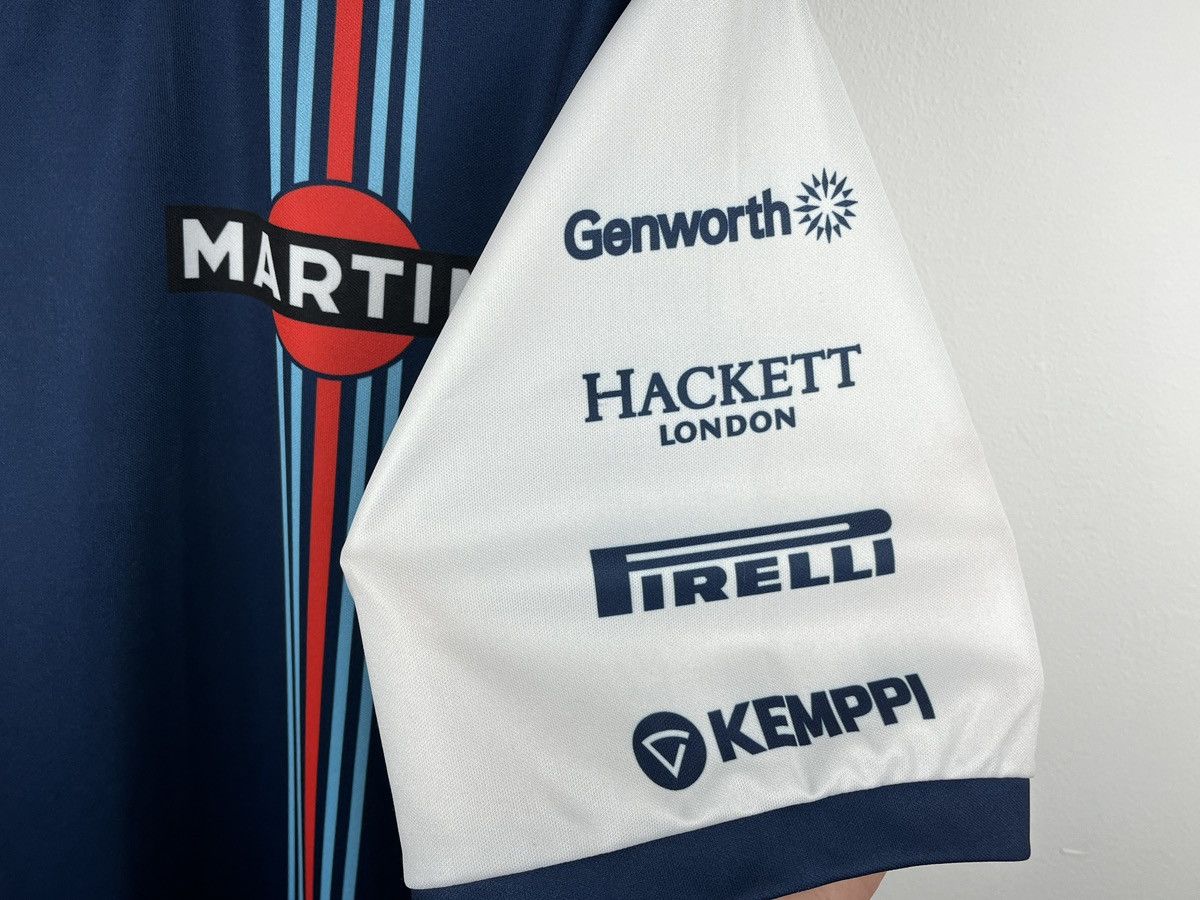 Hackett Hackett Williams Martini Racing Mercedes Petrobras Jersey Size US XL / EU 56 / 4 - 7 Thumbnail