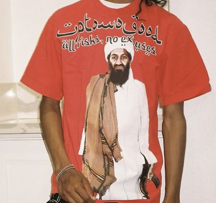 Vintage UpToNoGood “Osama” T-Shirt Size US XXL / EU 58 / 5 - 4 Thumbnail