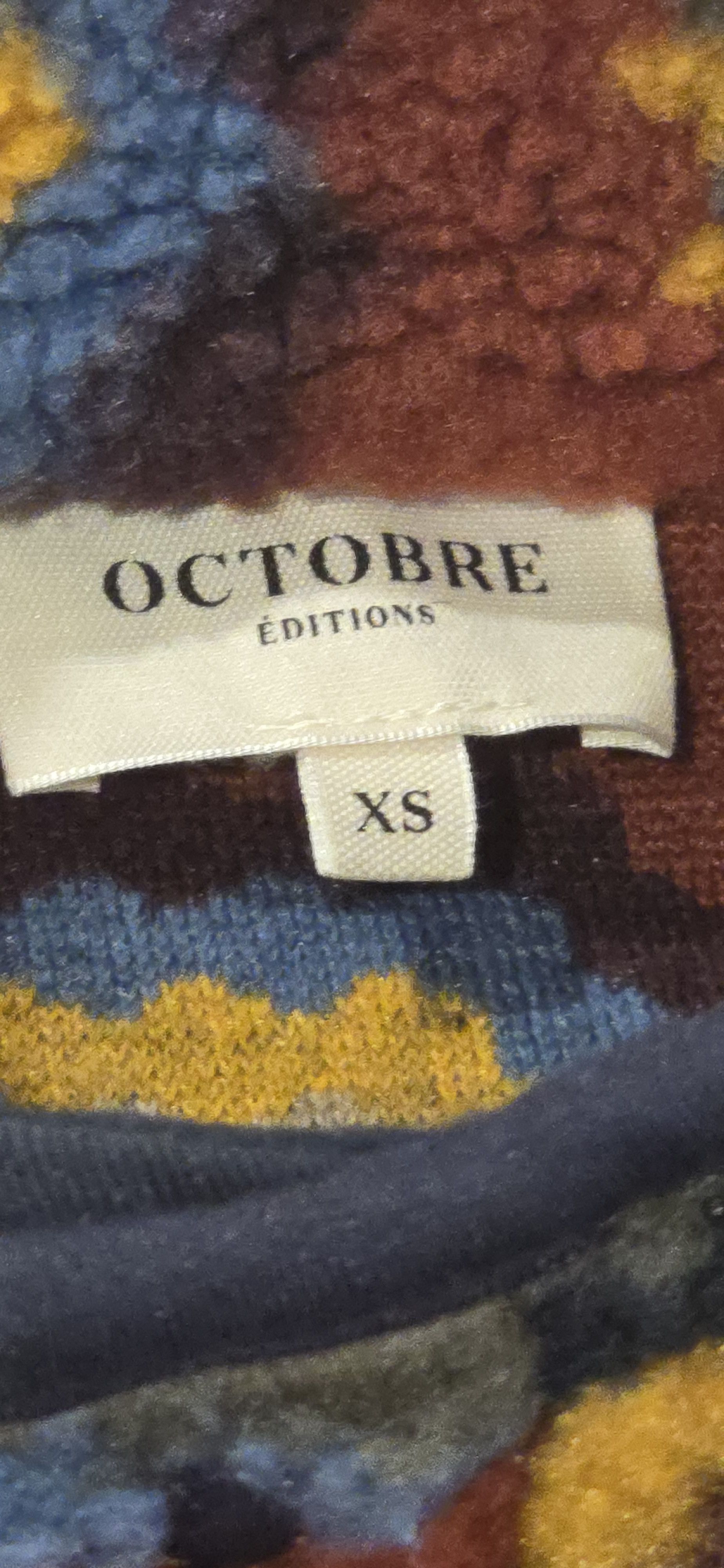 Other Octobre Editions | Tucker Motifs Fleece | Rust Medallions Size US XS / EU 42 / 0 - 3 Thumbnail
