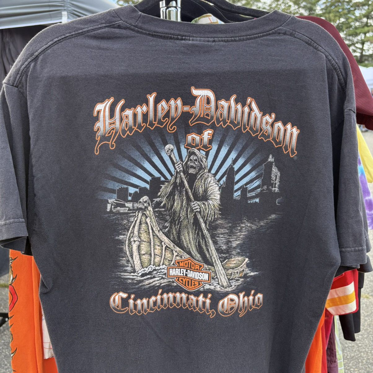 Harley Davidson 2014 Harley Davidson, graphic, double-sided T Size US L / EU 52-54 / 3 - 4 Thumbnail