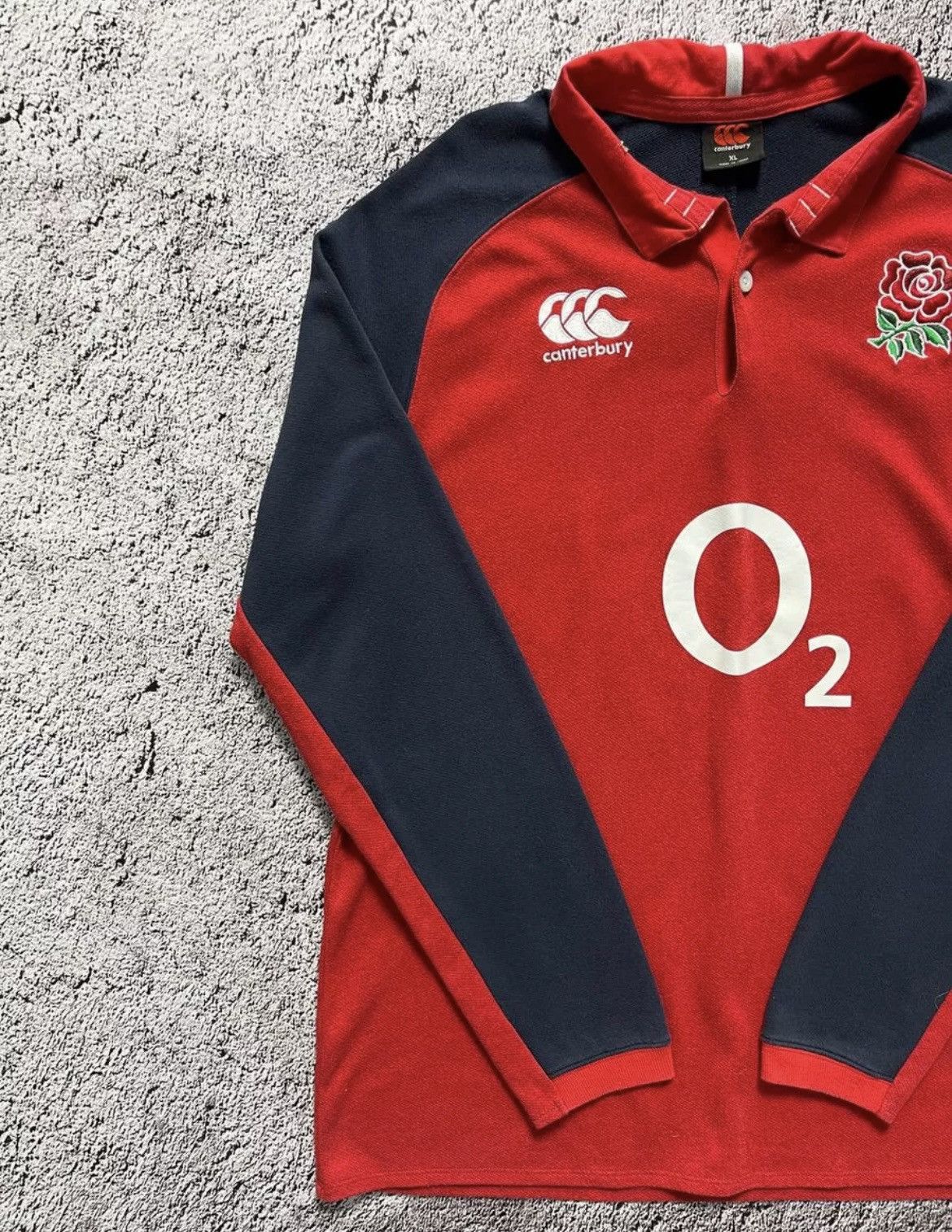 Canterbury of New Zealand × Vintage England Rugby Jersey Men's Canterbury Alternate Jersey Size US XL / EU 56 / 4 - 3 Thumbnail