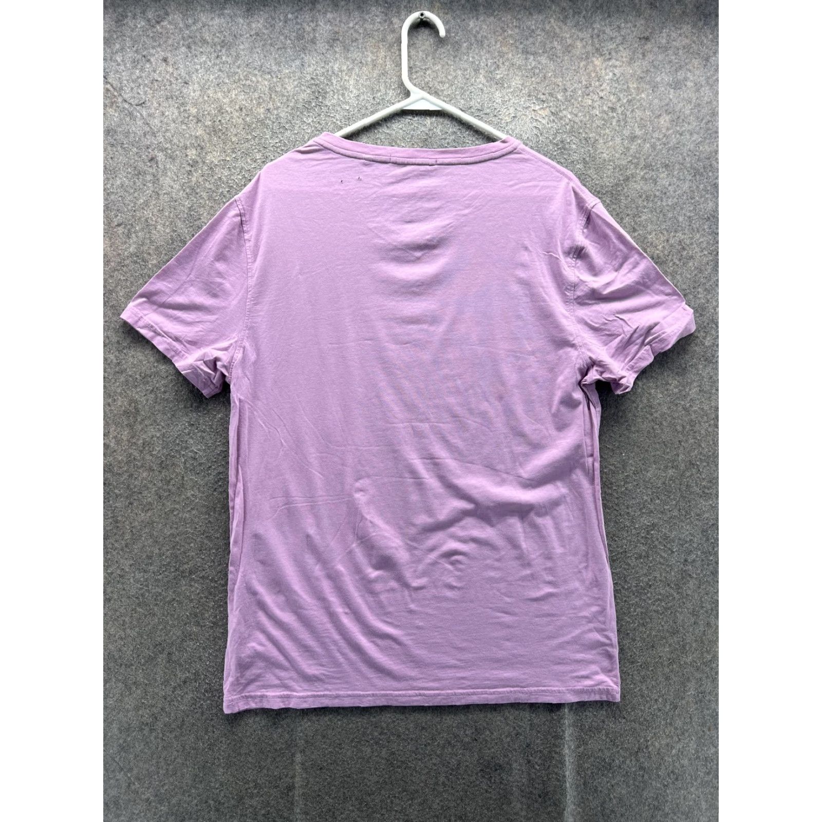 Vintage Greyson Shirt Mens Large Purple V Neck Jersey Logo Tee Classic Fit Casual Soft Size US L / EU 52-54 / 3 - 7 Thumbnail