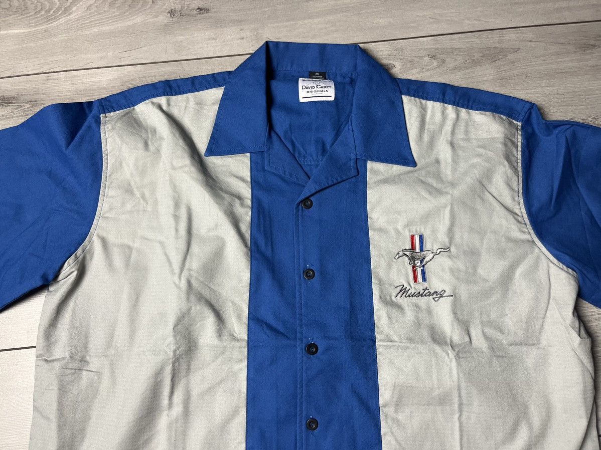 Mustang Vintage David Carey shirt racing ford mustang size XXL Size US XXL / EU 58 / 5 - 3 Thumbnail