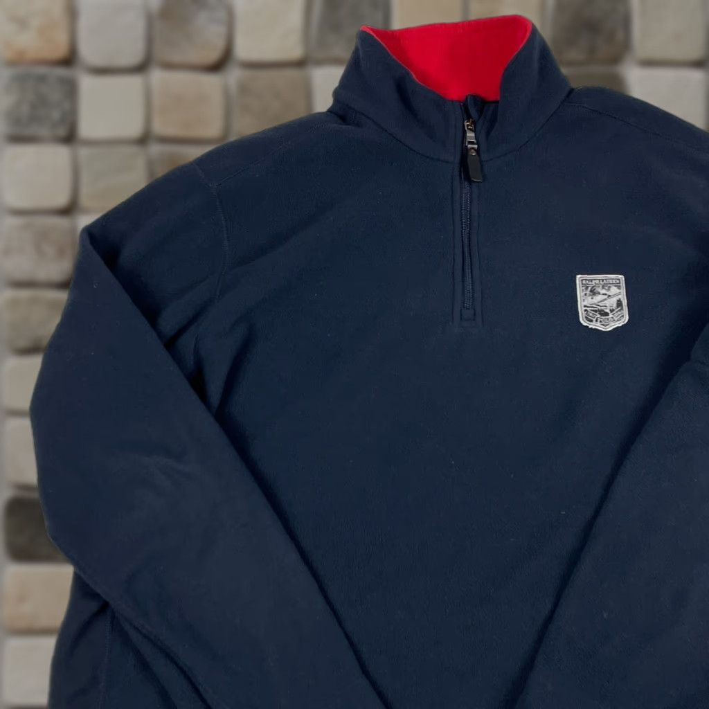 Polo Ralph Lauren VINTAGE Polo Ralph Lauren Sweater Men 2XL Blue 1/4 Zip Fleece Suicides Skier Polo Ralph Lauren Sweater Size US XXL / EU 58 / 5 - 1 Thumbnail