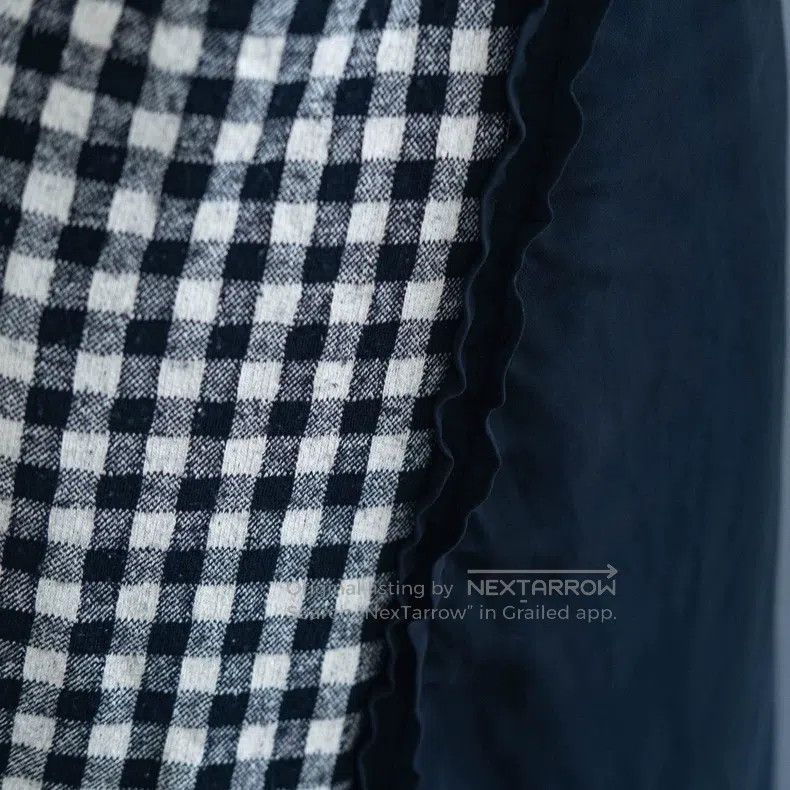 Comme des Garcons Comme Des Garcons Black and white check spliced wrap-aroun Size 23" - 5 Thumbnail