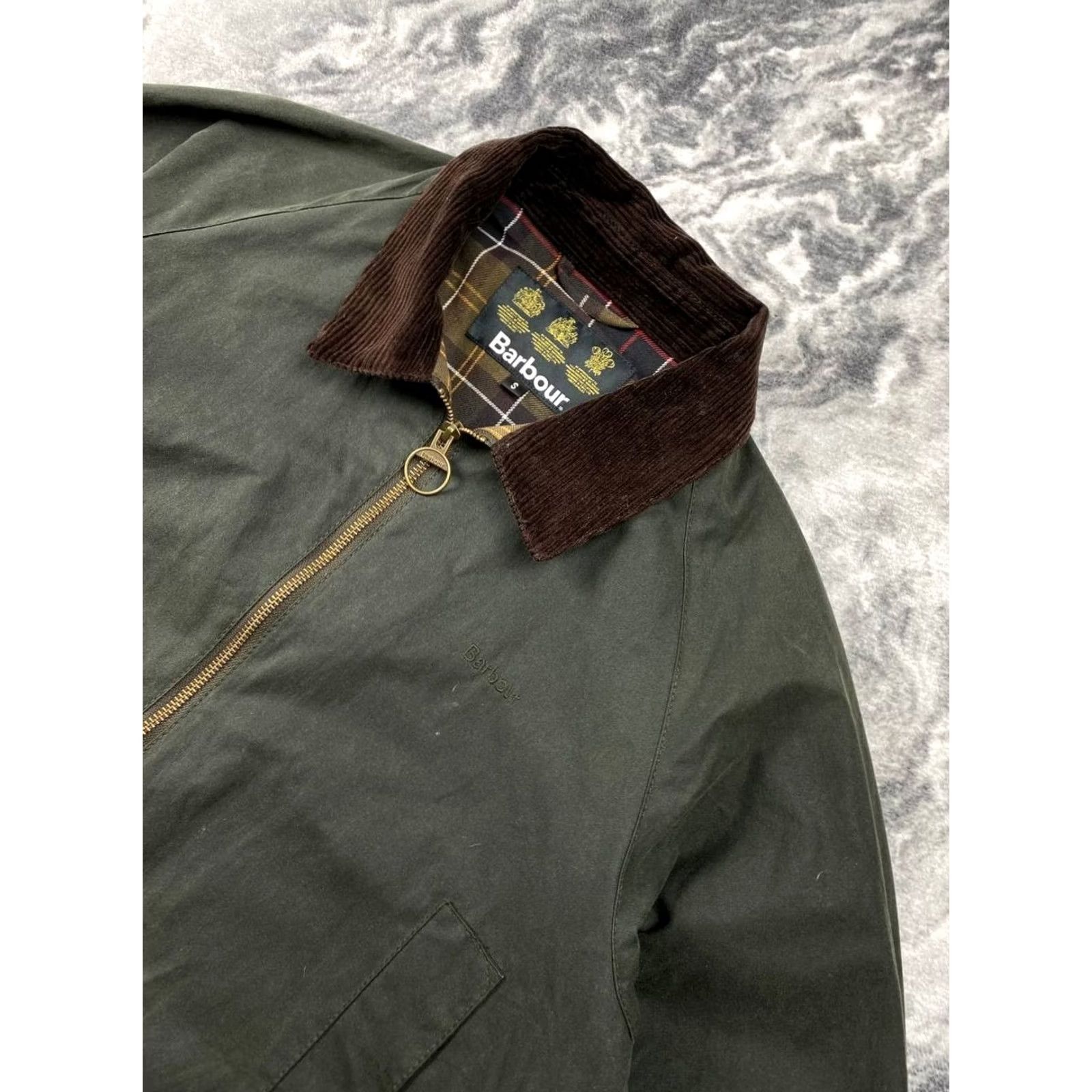 Barbour Barbour Jacket Men Size S Green Waxed Rain Coat Size US S / EU 44-46 / 1 - 2 Thumbnail