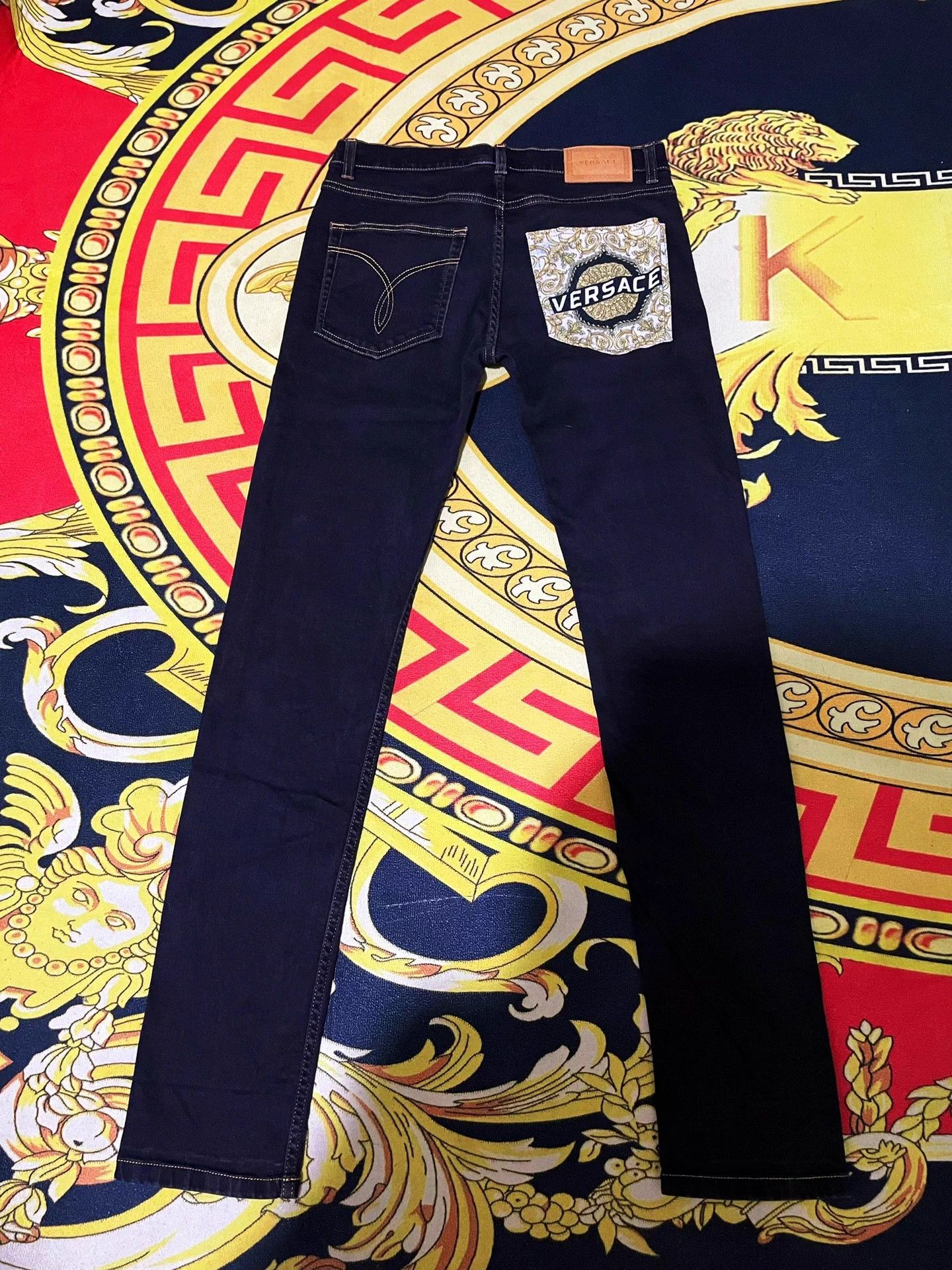 Versace Versace Baroque Limited 31W Jeans 95 New Size US 31 - 2 Thumbnail