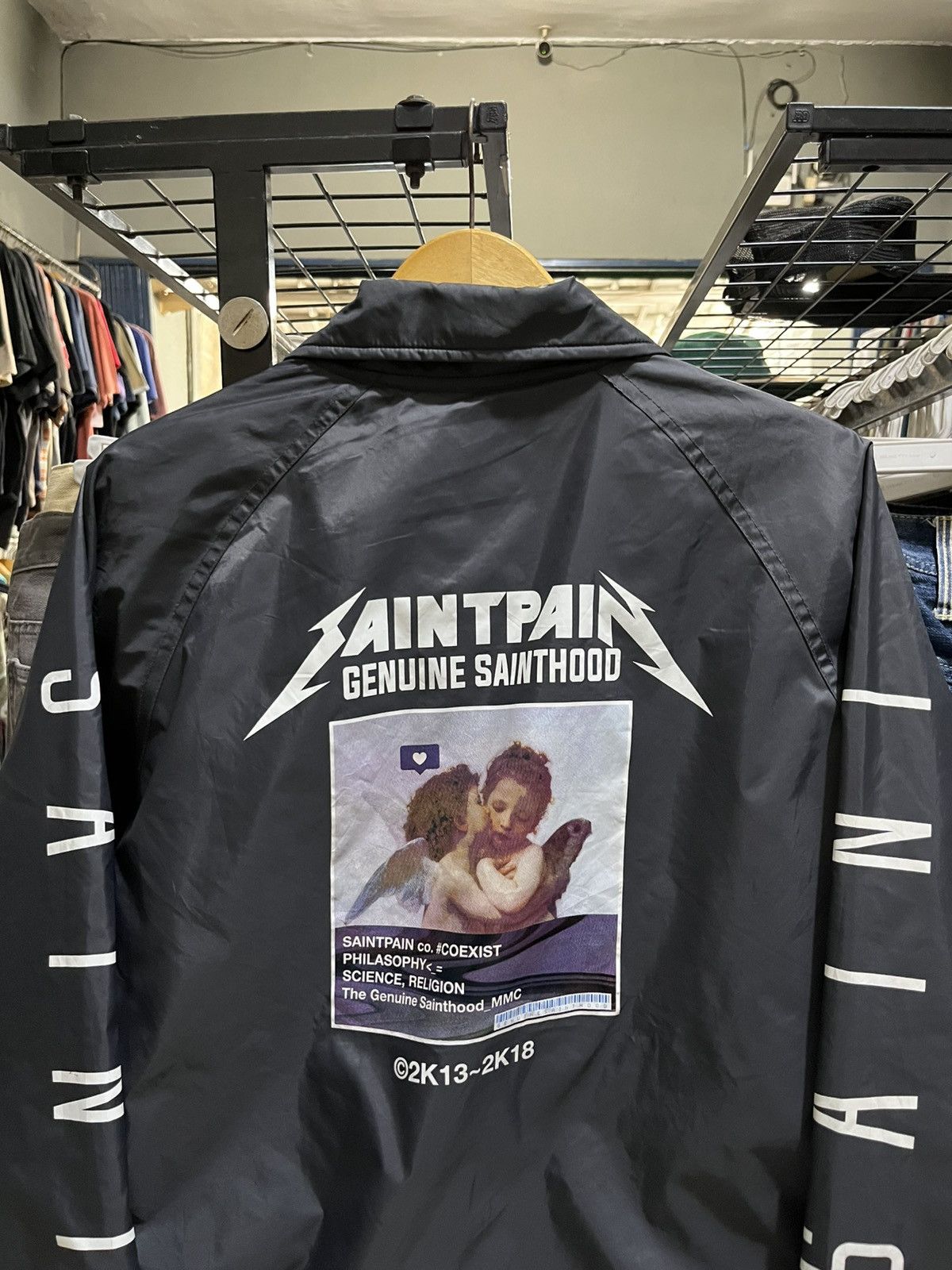 Japanese Brand Saintpaint coach jacket Size US M / EU 48-50 / 2 - 8 Thumbnail
