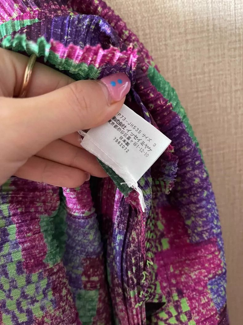 Issey Miyake Issey Miyake size:3 Rare vintage serrated tassel Mosaic dr Size S / US 4 / IT 40 - 3 Thumbnail