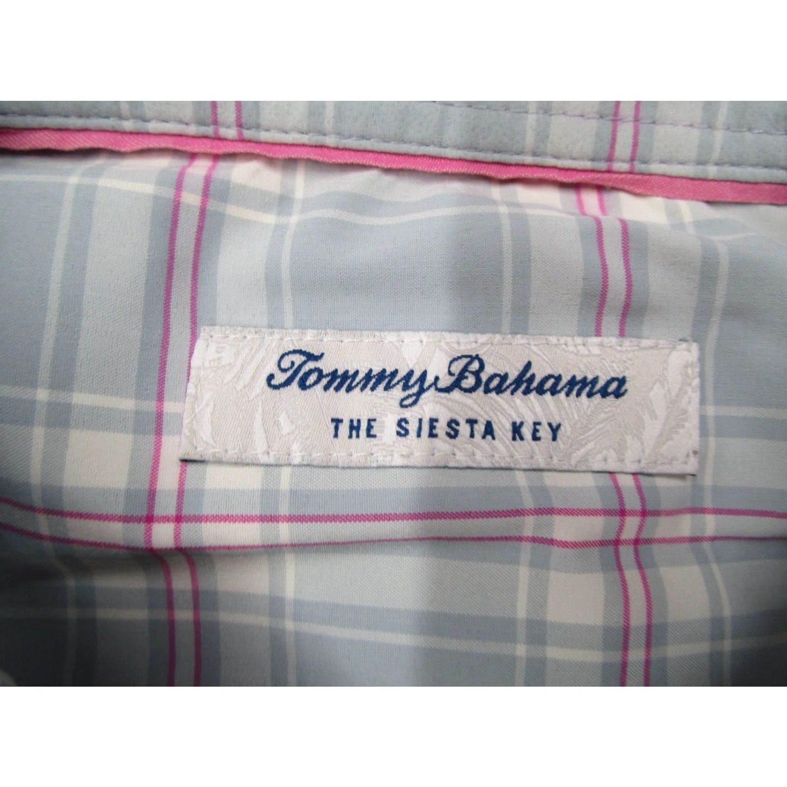 Tommy Bahama Vintage Tommy Bahama Shirt Men XL Gray Plaid Long Sleeve Button Up Bohemian California 90s Size US XL / EU 56 / 4 - 3 Thumbnail
