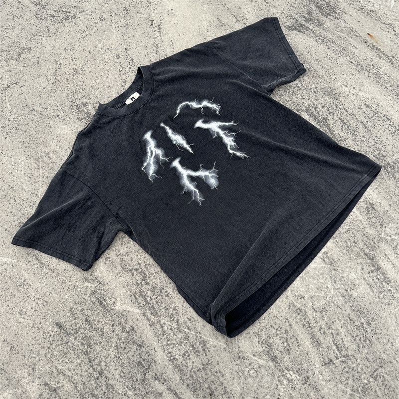Japanese Brand × Vintage Lightning Vintage Design Graphic Tees Size US M / EU 48-50 / 2 - 1 Thumbnail