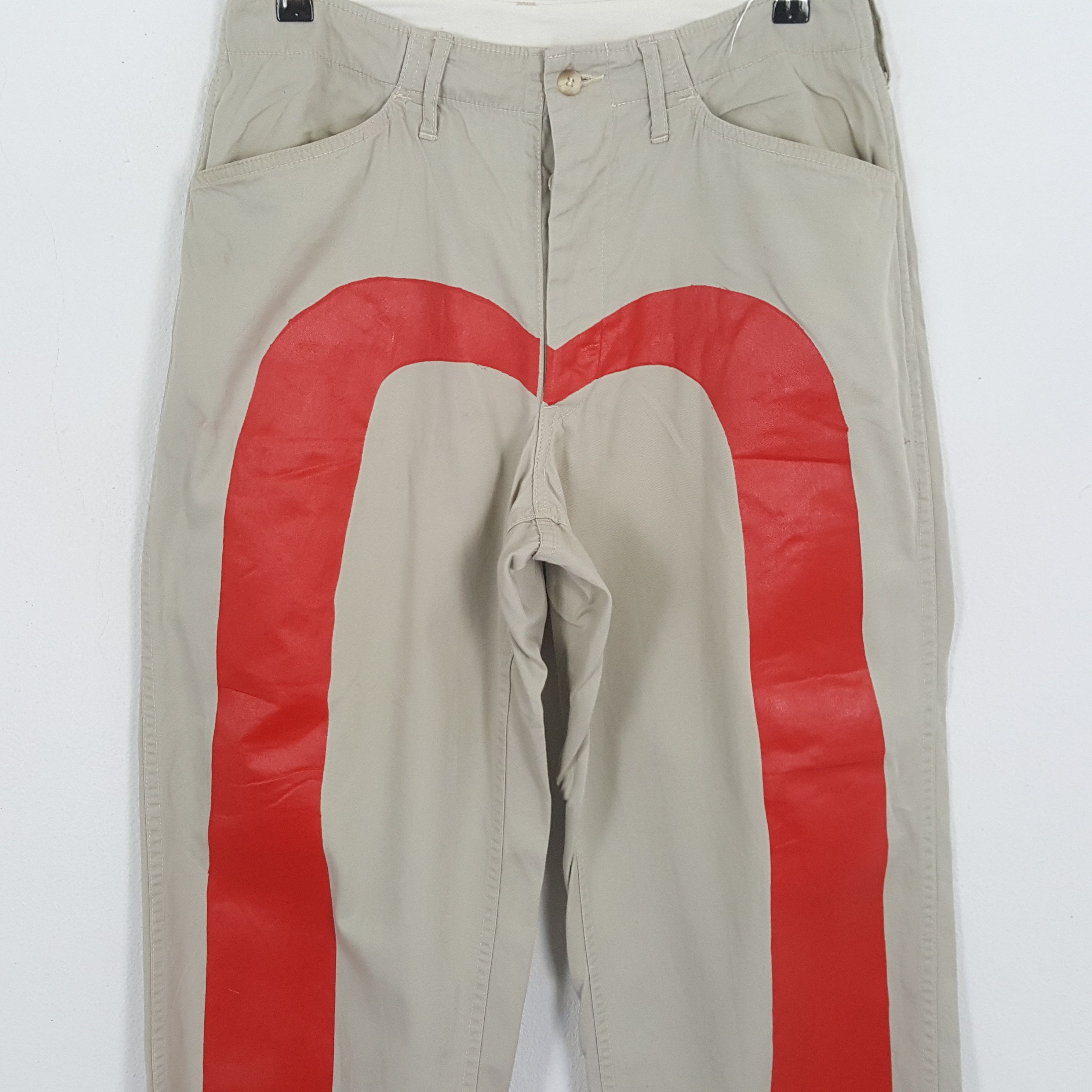 Evisu × Japanese Brand × Vintage EVISU Japanese Brand Custom Daicock Style Pants Size US 30 / EU 46 - 2 Thumbnail