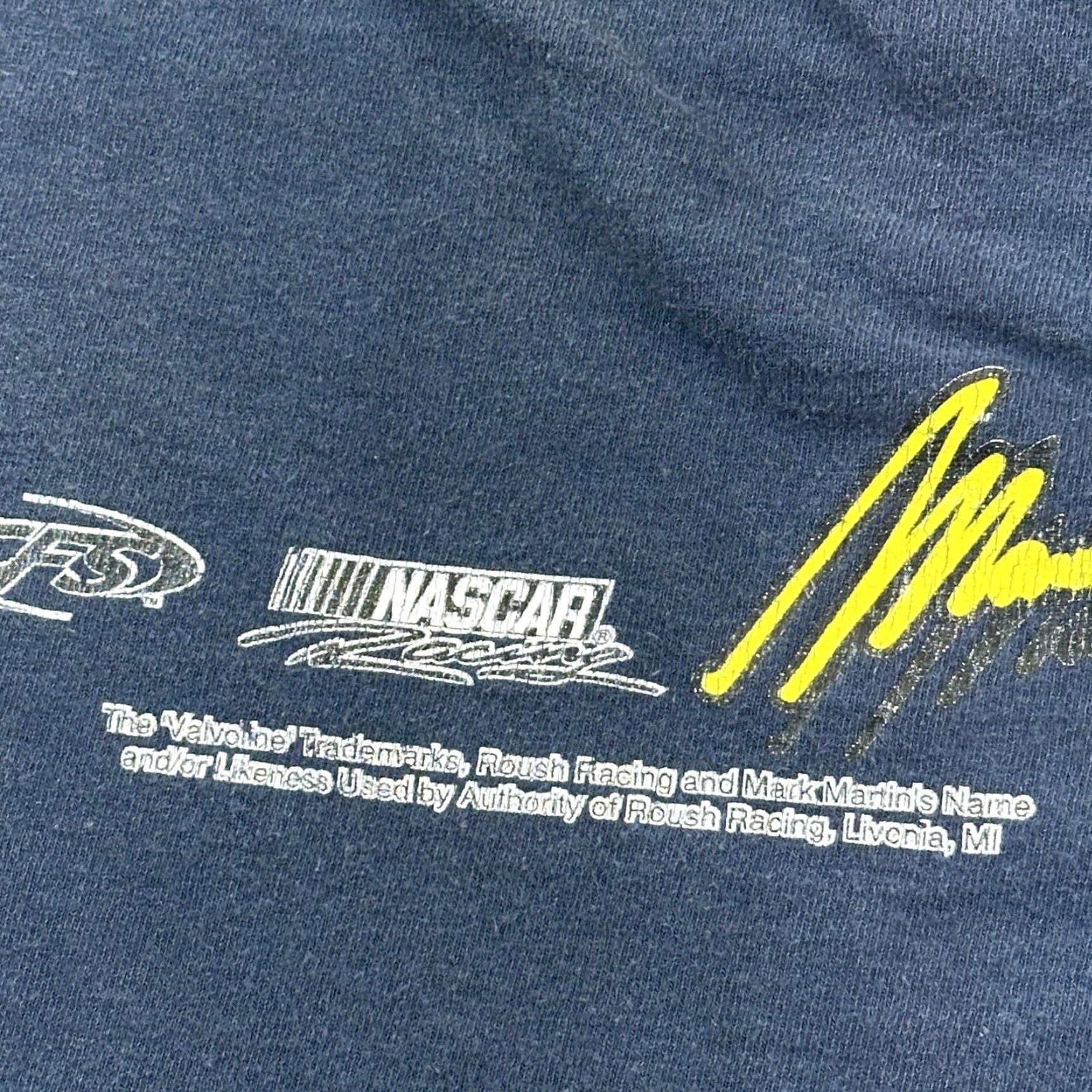 Tultex Vintage NASCAR Shirt Mens XL Tultex Mark Martin Roush Racing Breakthrough 90s Tultex Shirt Mens XL Blue 90s NASCAR T-Shirt Cars Retro Logo USA Boys? Size US XL / EU 56 / 4 - 4 Thumbnail