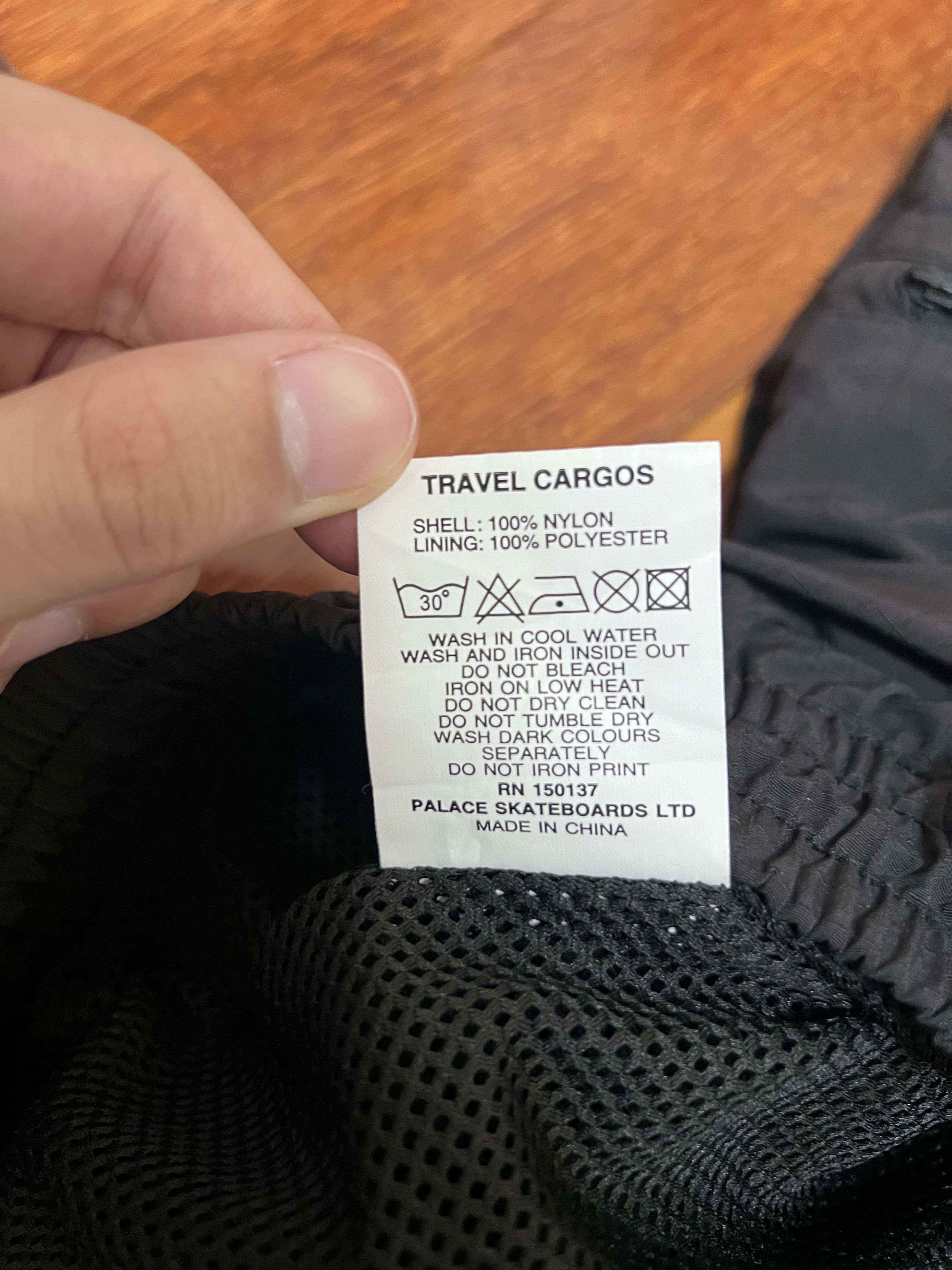 Palace 💚 2021 Palace Travel Cargos Black Large NEW Size US 34 / EU 50 - 11 Thumbnail