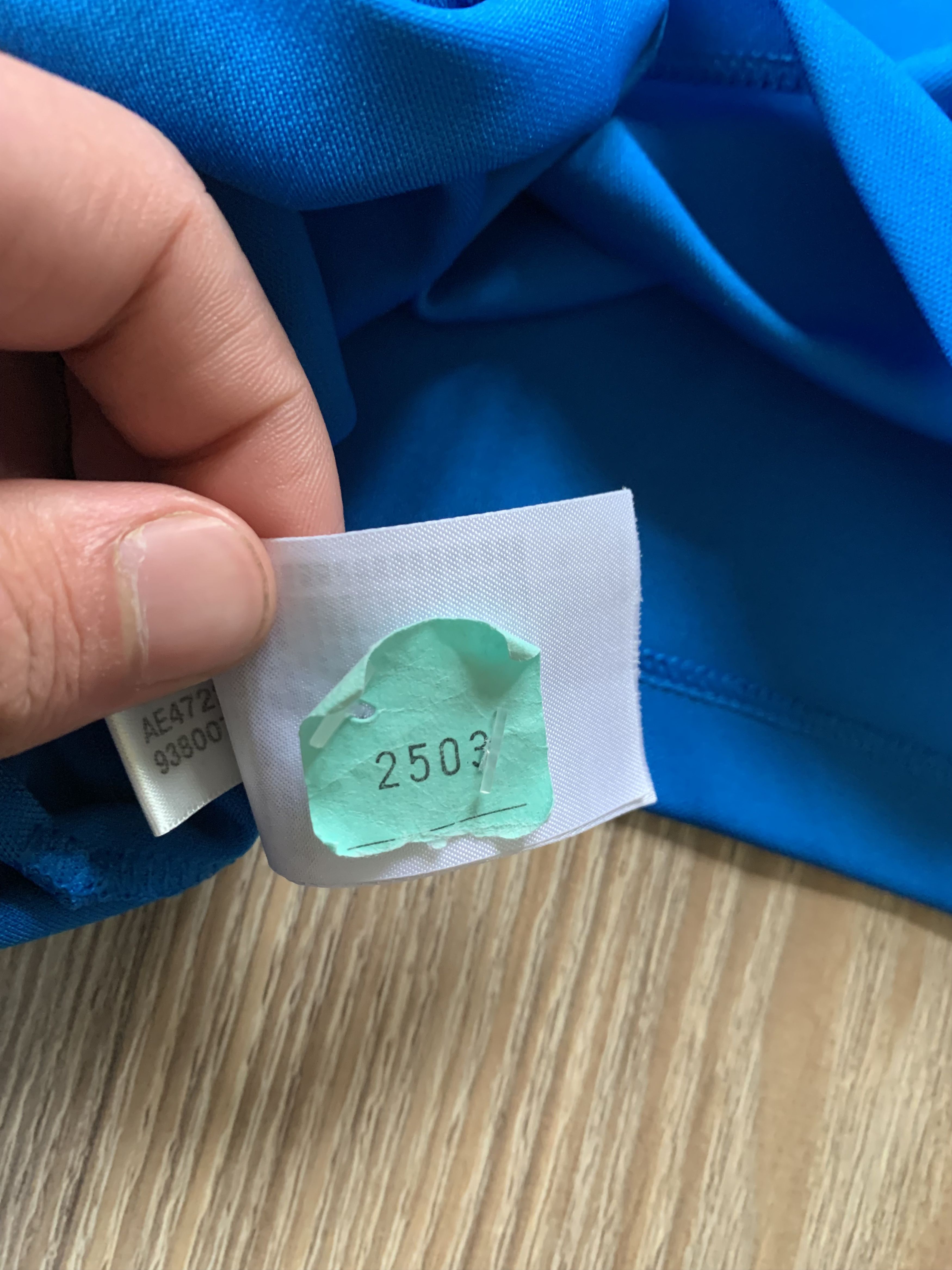 Adidas Adidas Mens Blue Training Polo Size US XL / EU 56 / 4 - 10 Thumbnail