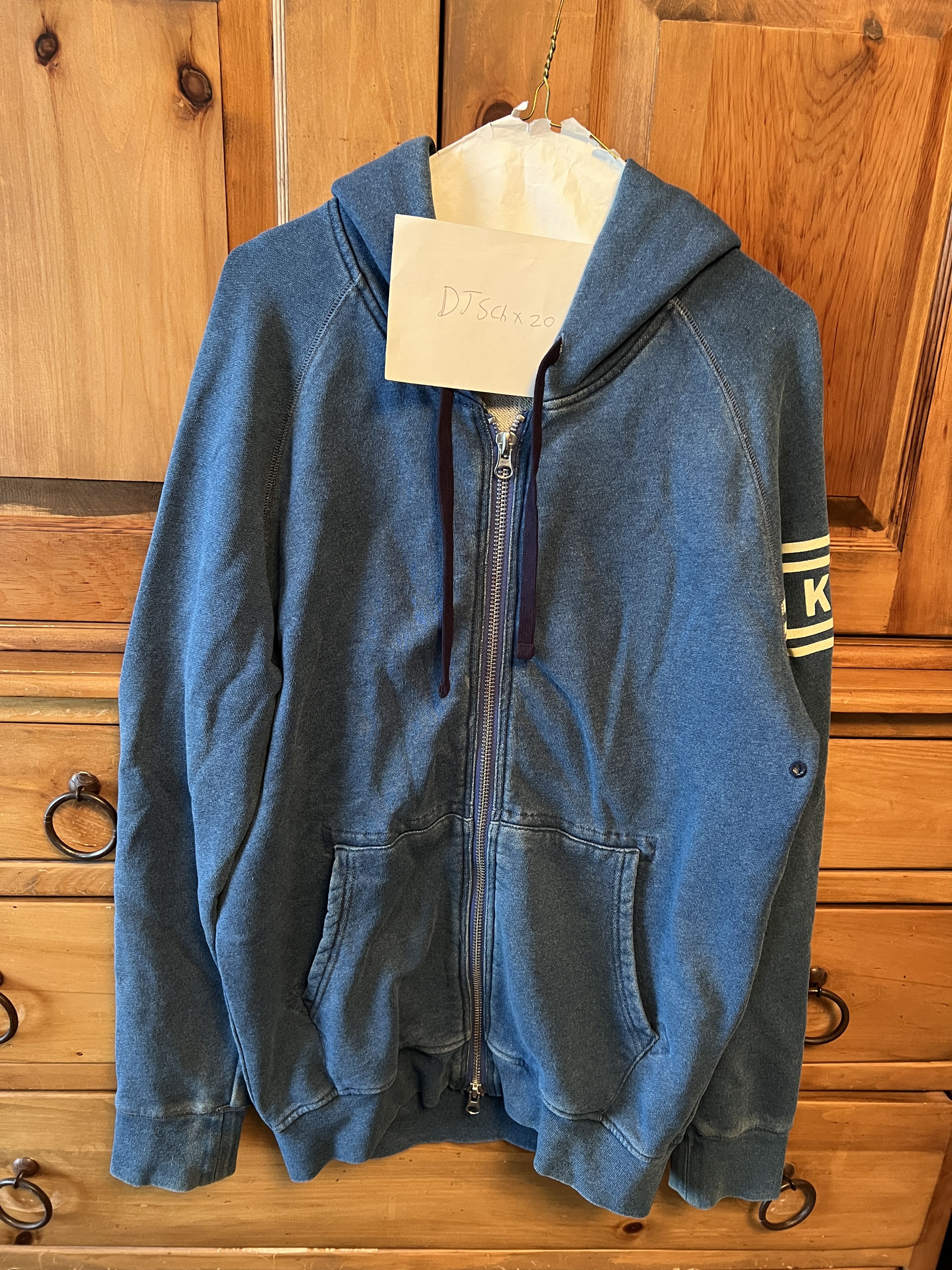Kith indigo hoodie clearance