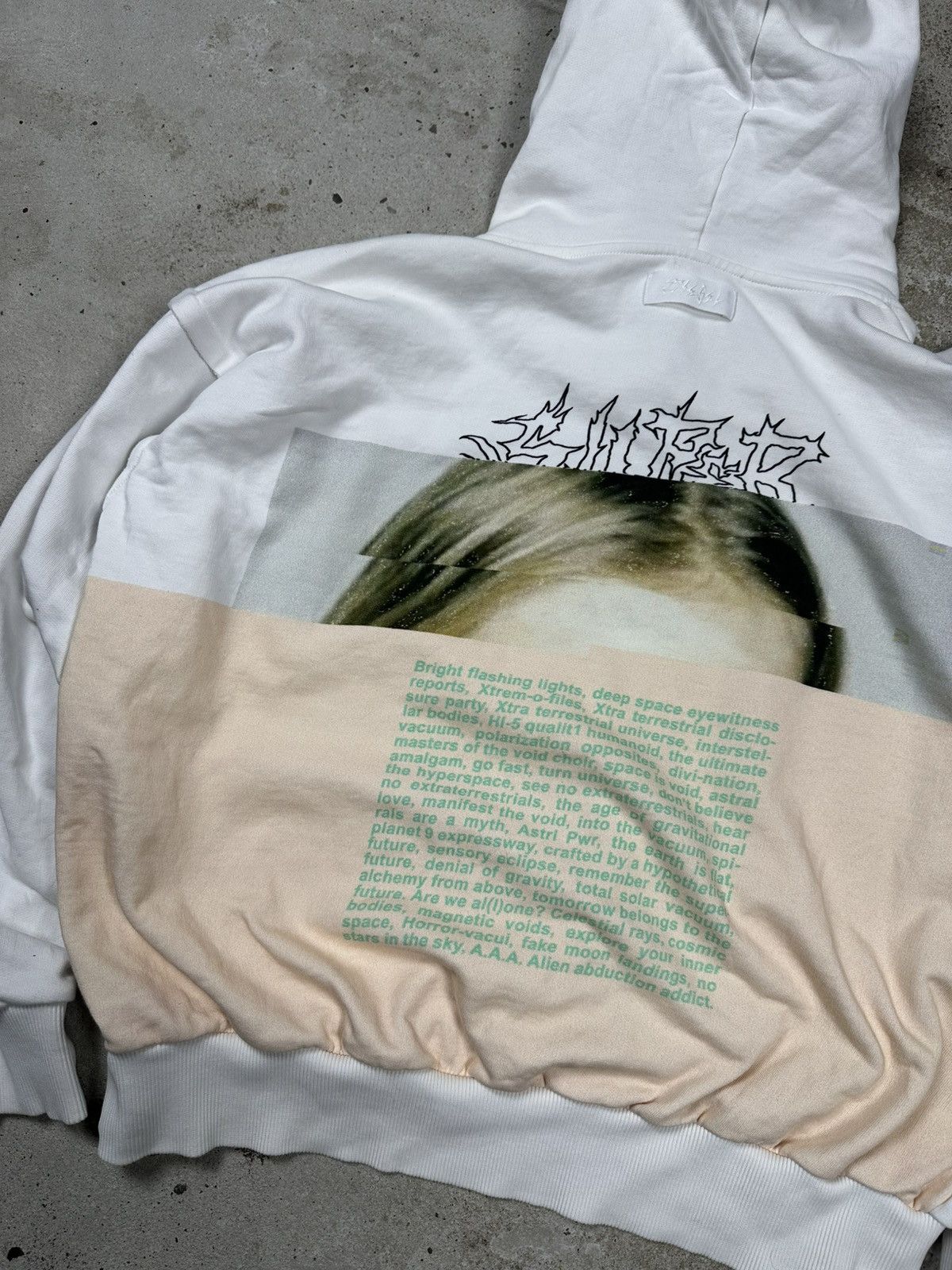 Diesel × Japanese Brand Diesel Psycho Archive Rave White Hoodie rare Size US M / EU 48-50 / 2 - 18 Thumbnail
