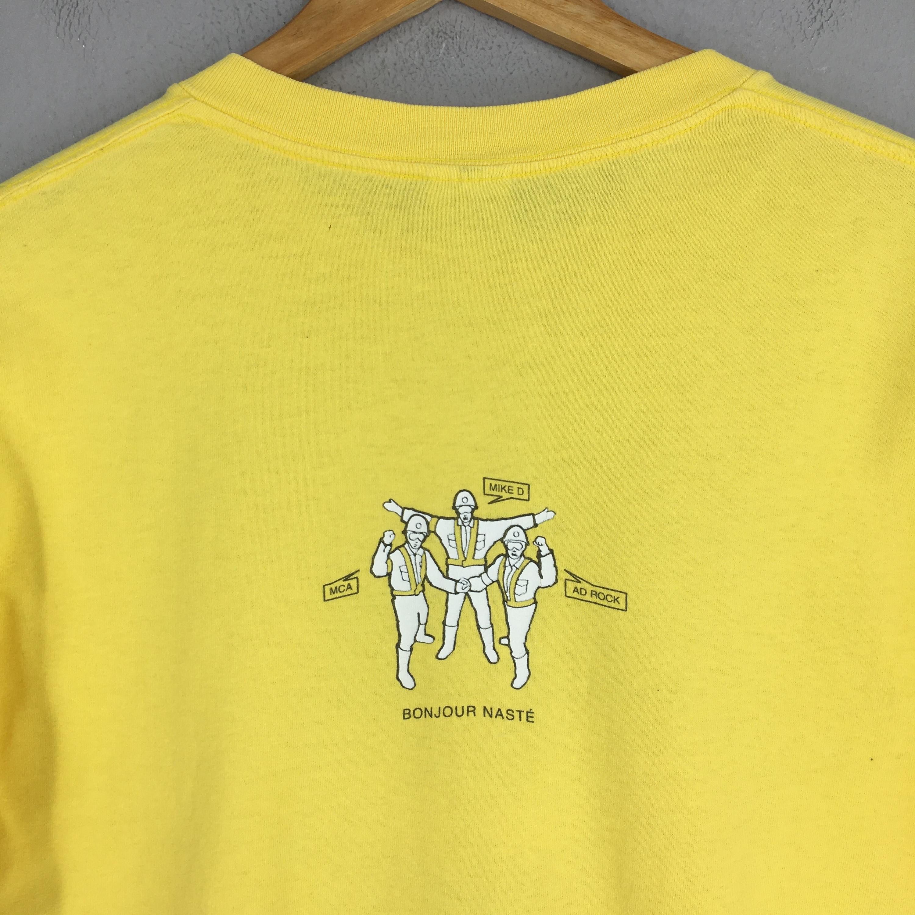 Band Tees 1998 Beastie Boys Robot Hello Nasty Yellow Tshirt Large Size US L / EU 52-54 / 3 - 7 Thumbnail