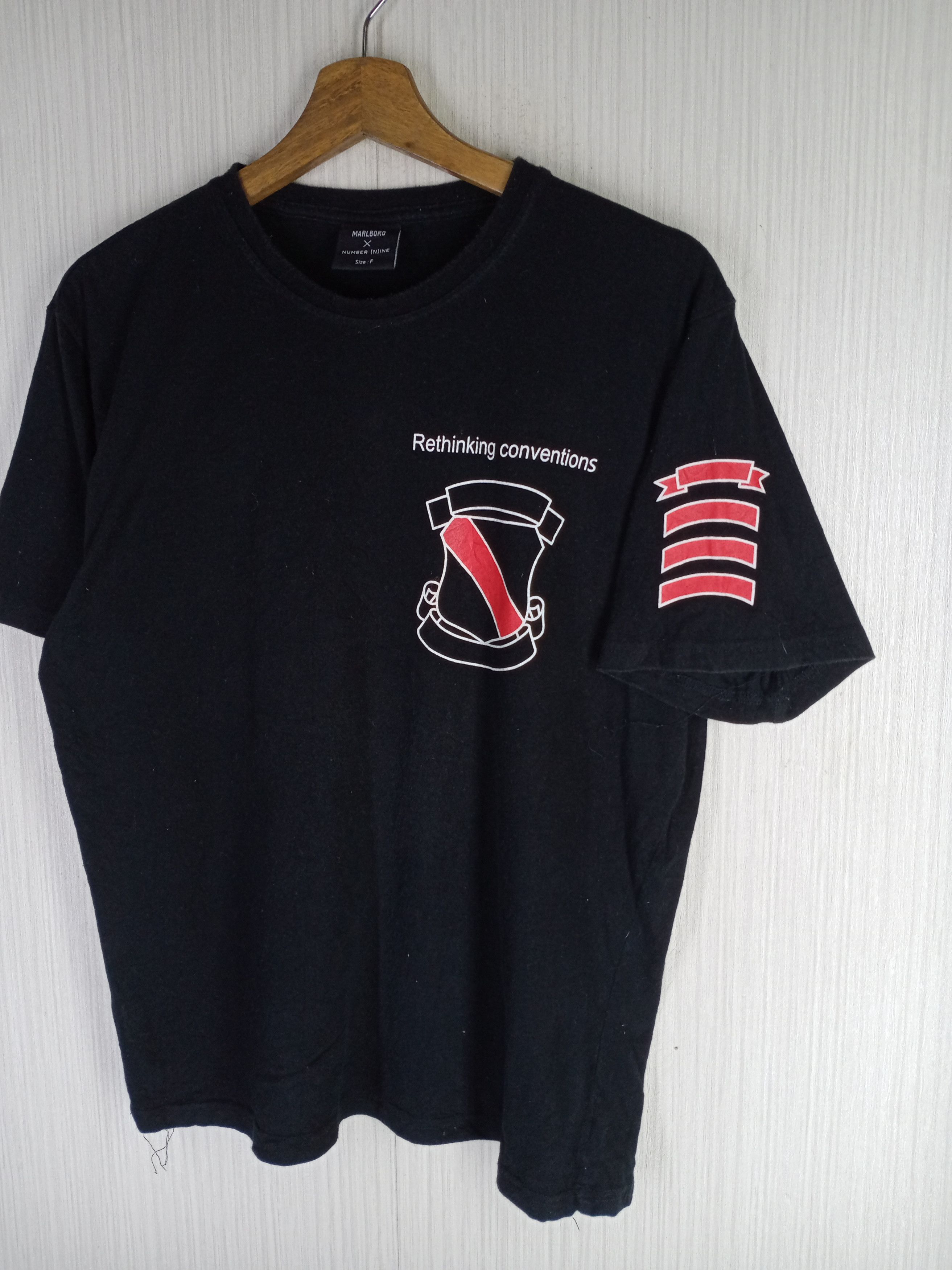 Number (N)ine Rare Number (N)ine X Marlboro Tshirt Size US M / EU 48-50 / 2 - 2 Thumbnail