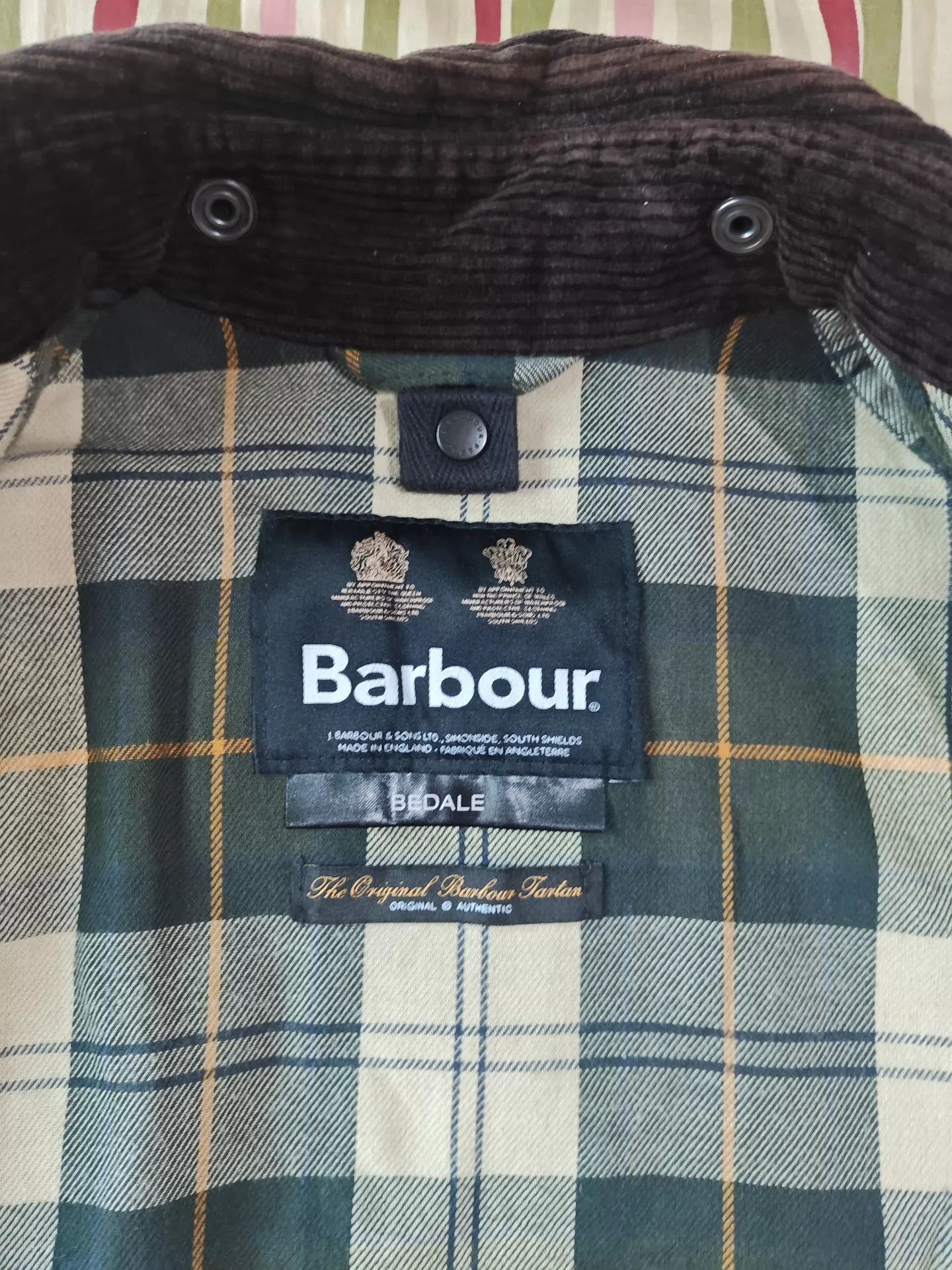 Barbour Barbour Bedale Waxed Cotton Jacket UK Made 9/10 Size US S / EU 44-46 / 1 - 5 Thumbnail