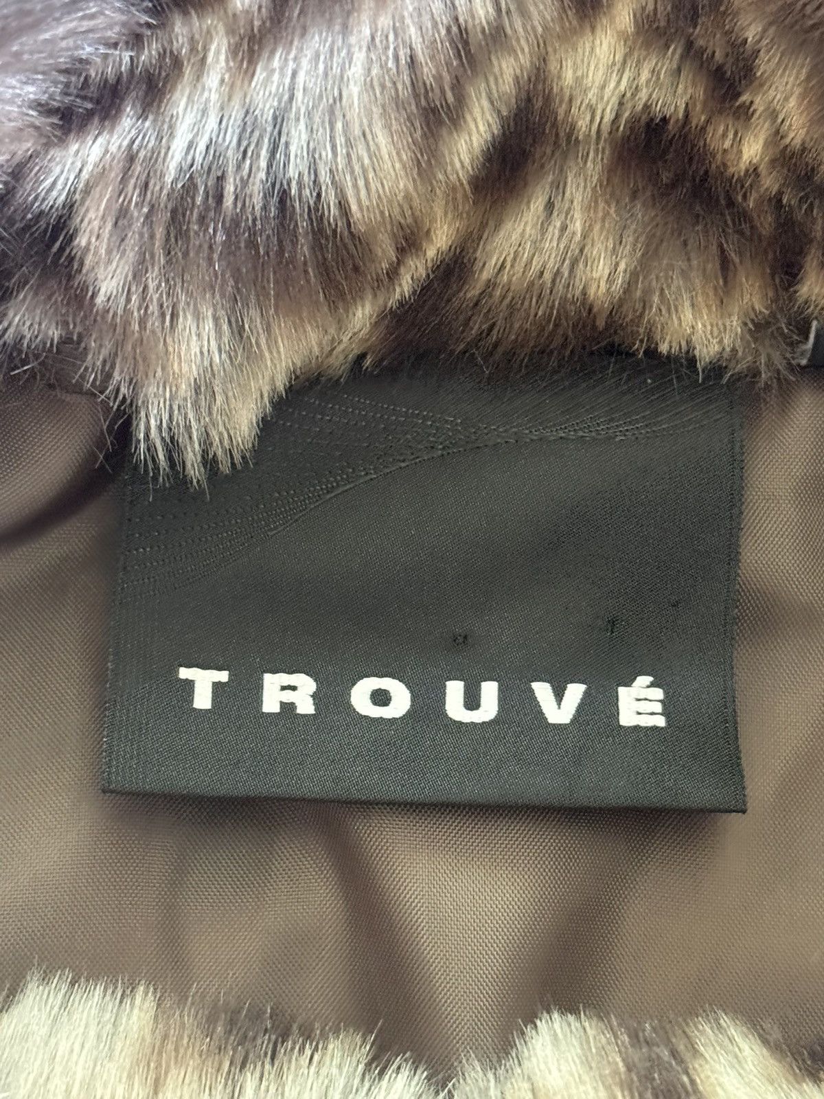 Hysteric Glamour Rare Faux Fur jacket bomber blazer Y2K Avantgarde L.G.B. 90s Size XS / US 0-2 / IT 36-38 - 4 Thumbnail