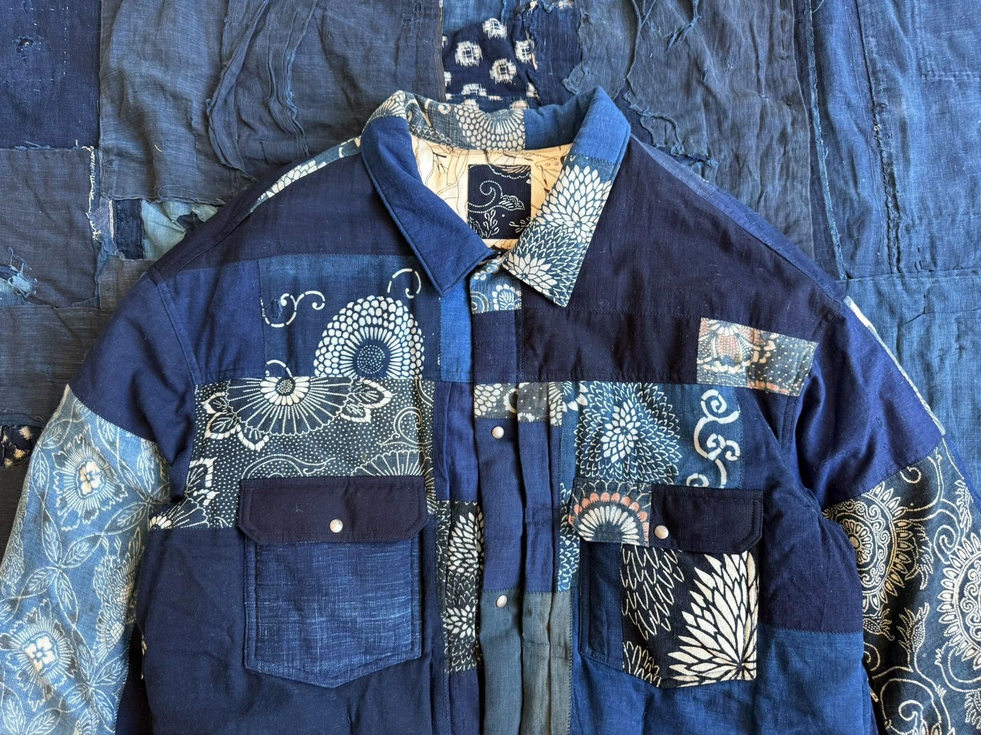 Visvim VISVIM 22AW ICT 101XX KOFU Indigo Down Jacket 4 Size US XL / EU 56 / 4 - 4 Thumbnail