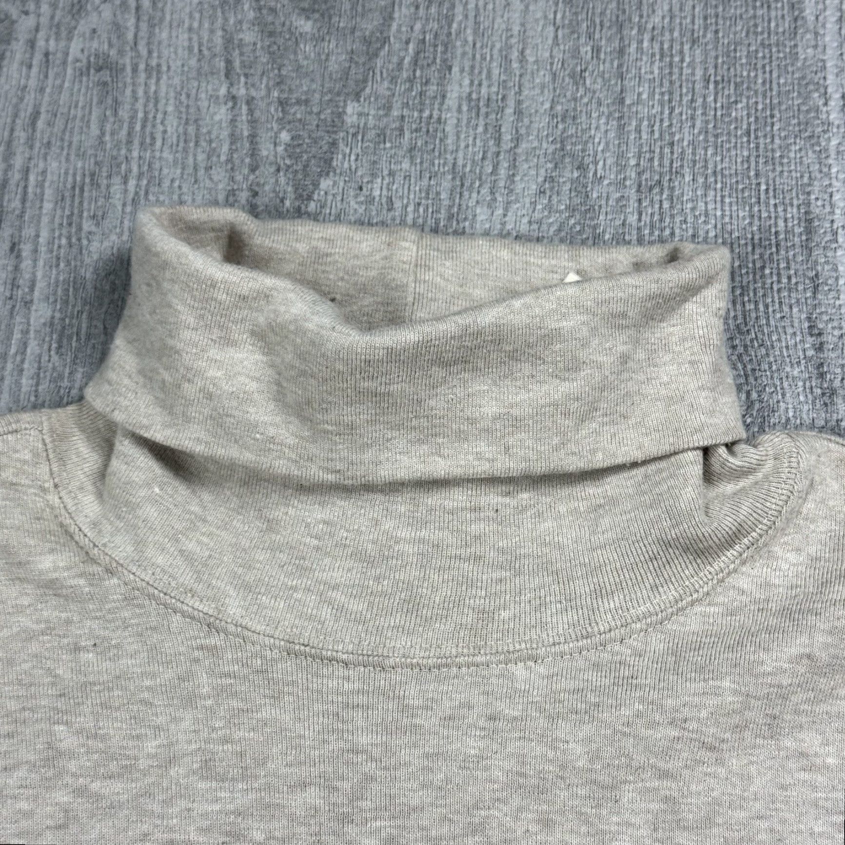 Liz Claiborne VINTAGE Liz Claiborne Dress Adult M Beige Solid Knit Turtleneck Long Sleeve 90s Womens Size M / US 6-8 / IT 42-44 - 5 Thumbnail