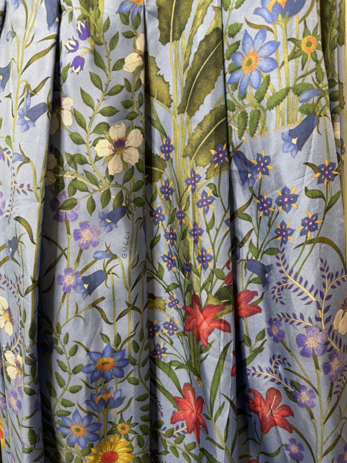 Gucci Gucci Floral Midi Skirt Size 28" / US 6 / IT 42 - 3 Thumbnail