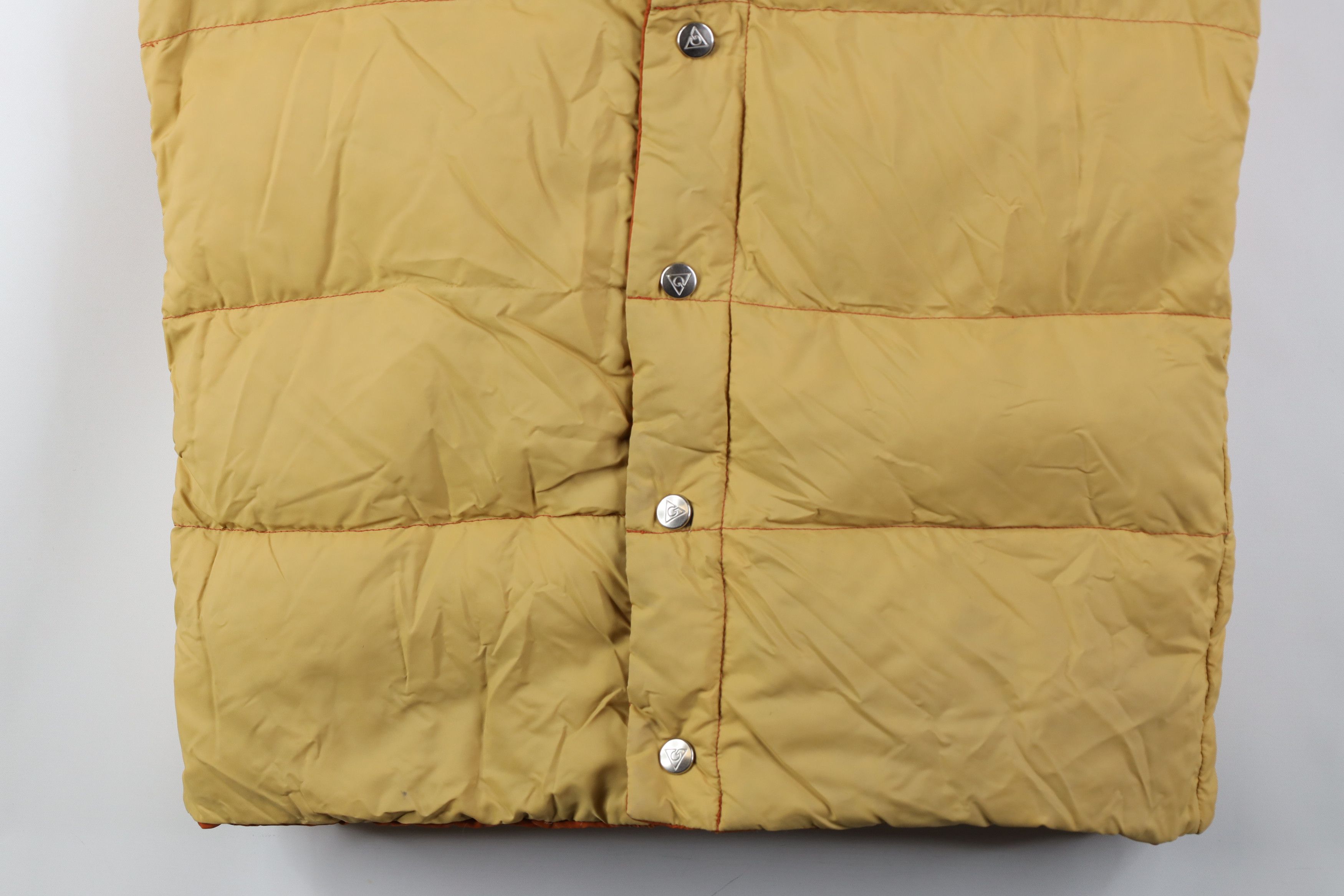 Vintage Vintage 70s Streetwear Reversible Duck Puffer Vest Jacket Size US S / EU 44-46 / 1 - 14 Thumbnail