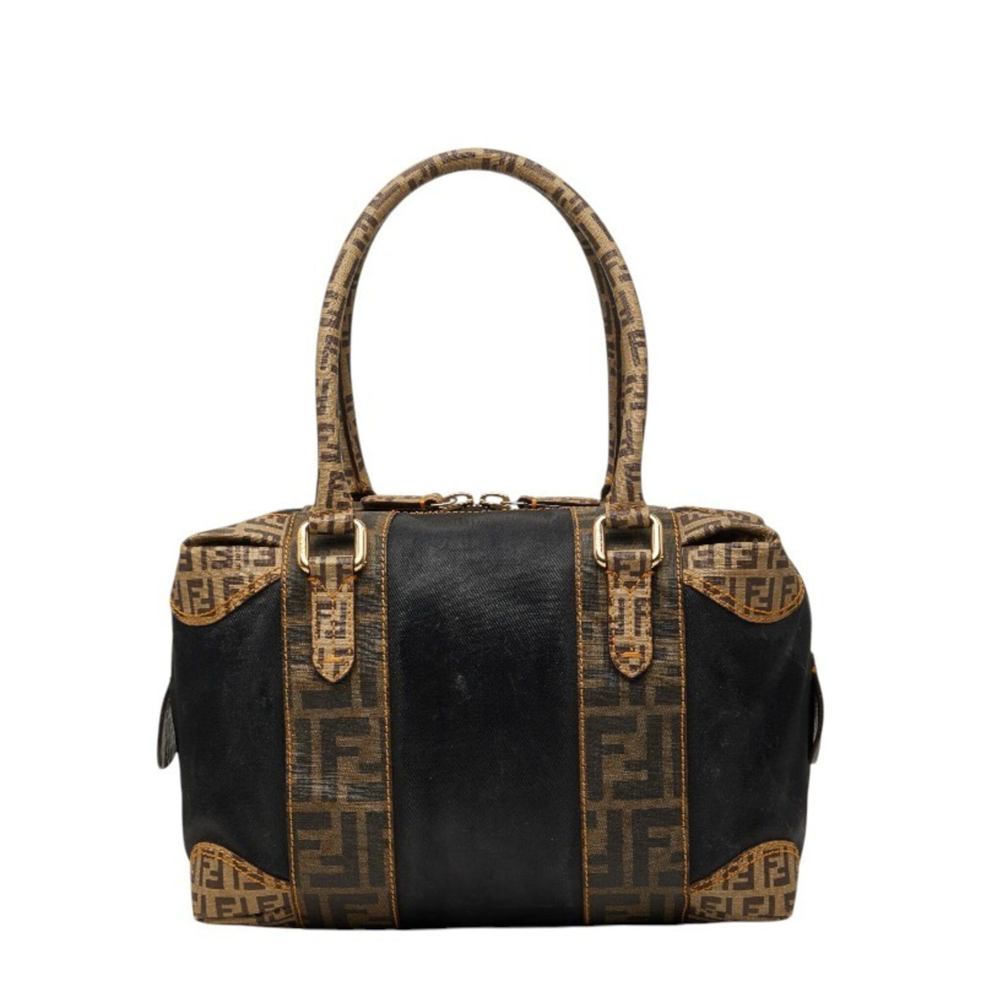 Fendi Fendi Zucca Zucchino Mini Boston Bag, Handbag, Shoulder 