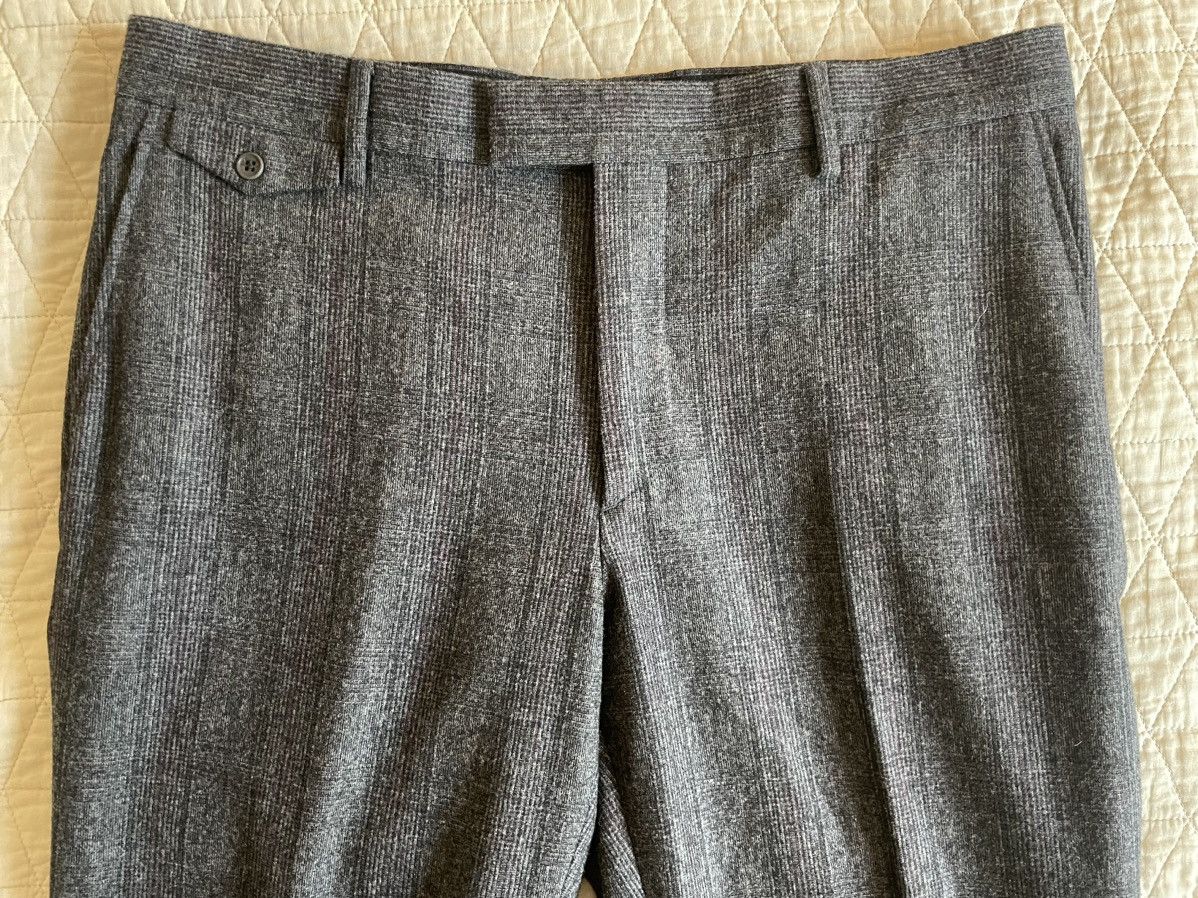 John Varvatos Contemporary Check Print Trouser Size US 34 / EU 50 - 4 Thumbnail