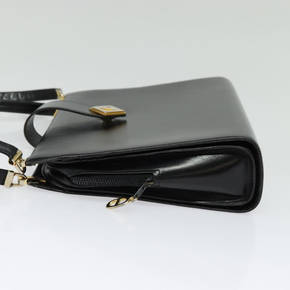 Dior DIOR Shoulder Bag Leather Black Gold Size ONE SIZE - 4 Thumbnail