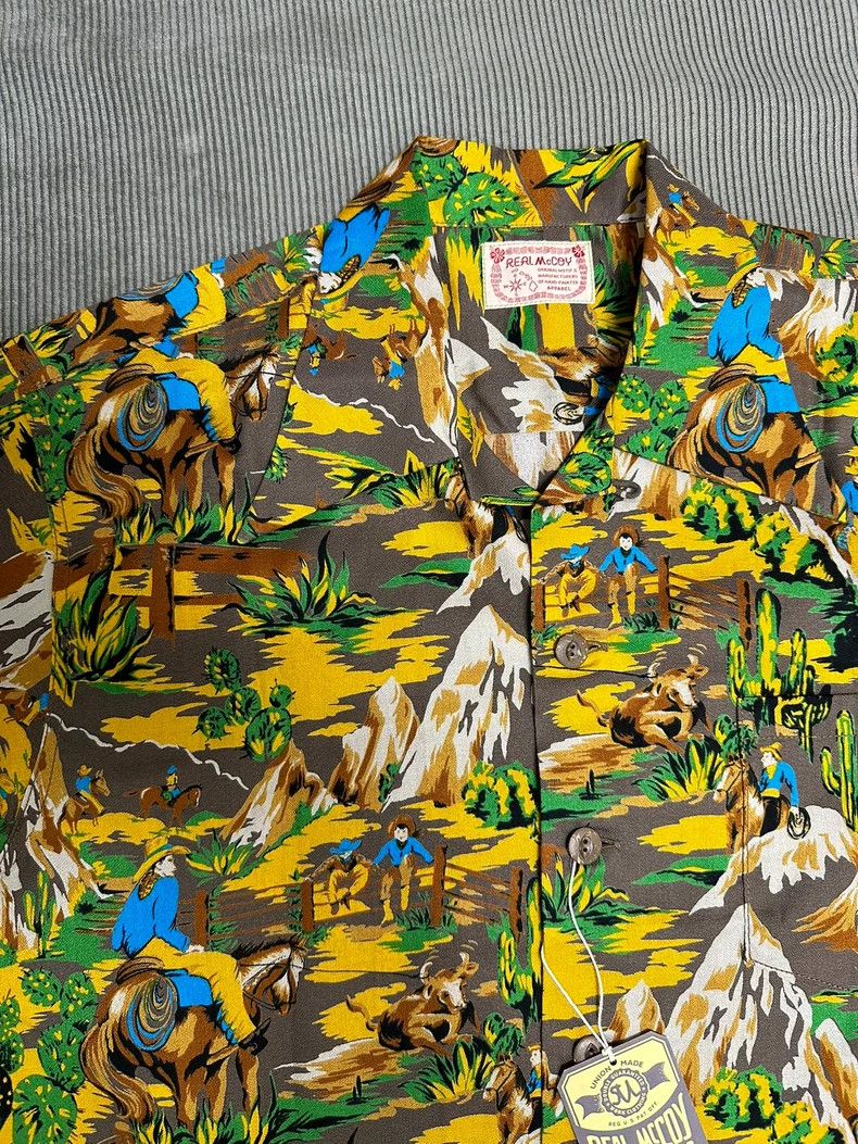 The Real McCoy's The REAL McCOY'S Hawaiian Shirt发布成功 Size US M / EU 48-50 / 2 - 3 Thumbnail