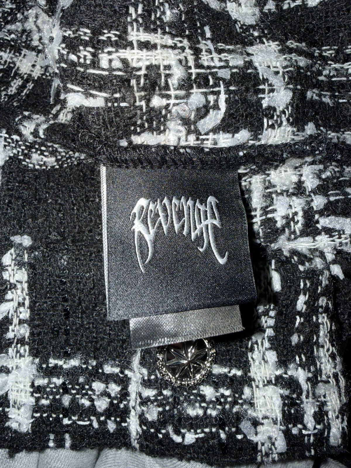Revenge Revenge Skull Flannel Size US XL / EU 56 / 4 - 6 Thumbnail