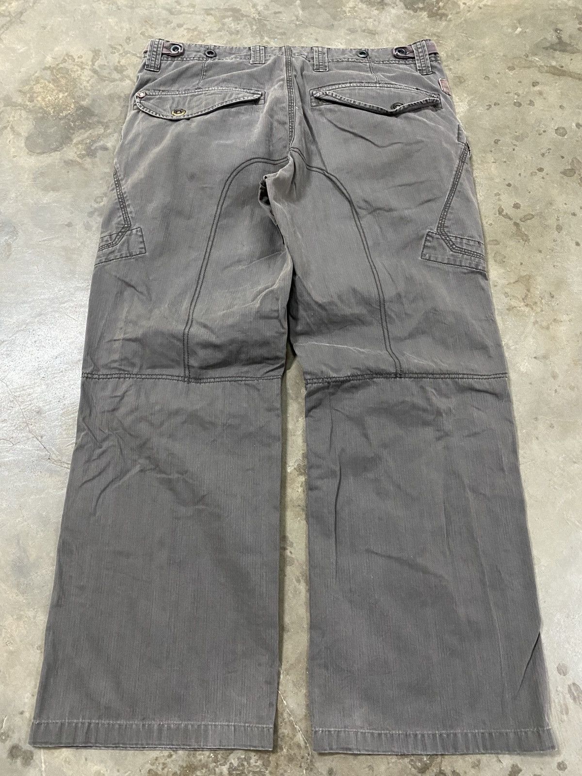 Seditionaries Japanese Net Man Faded Black Cargo Seditionaries Pant @287 Size US 34 / EU 50 - 7 Thumbnail