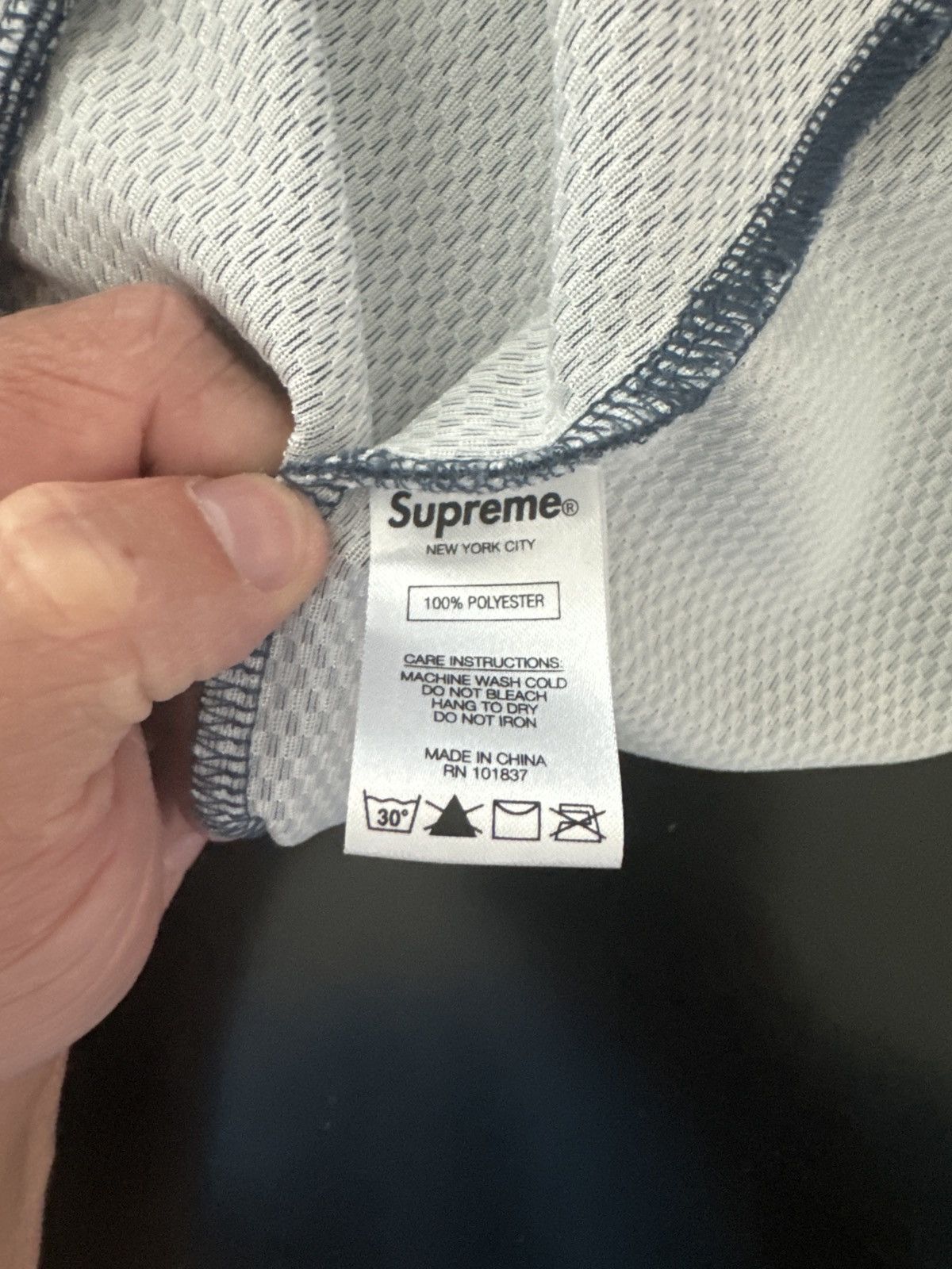 Supreme Supreme Bonded Mesh Track Jacket Size US L / EU 52-54 / 3 - 4 Thumbnail
