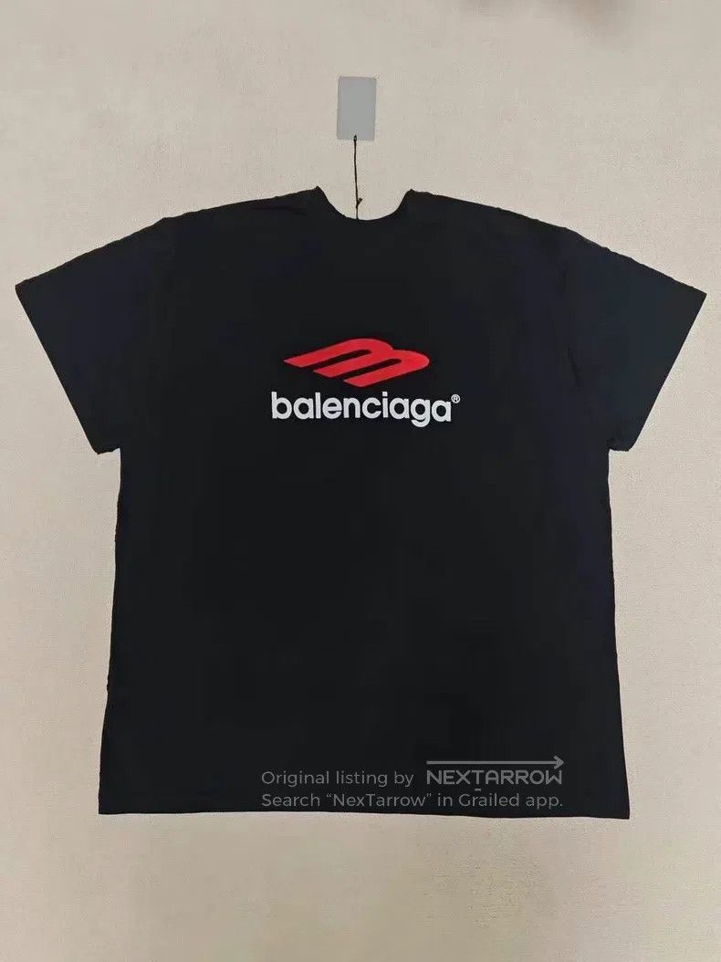 Balenciaga Balenciaga Two-in-one splicing of adhesive tape 3B destroy Size US L / EU 52-54 / 3 - 3 Thumbnail