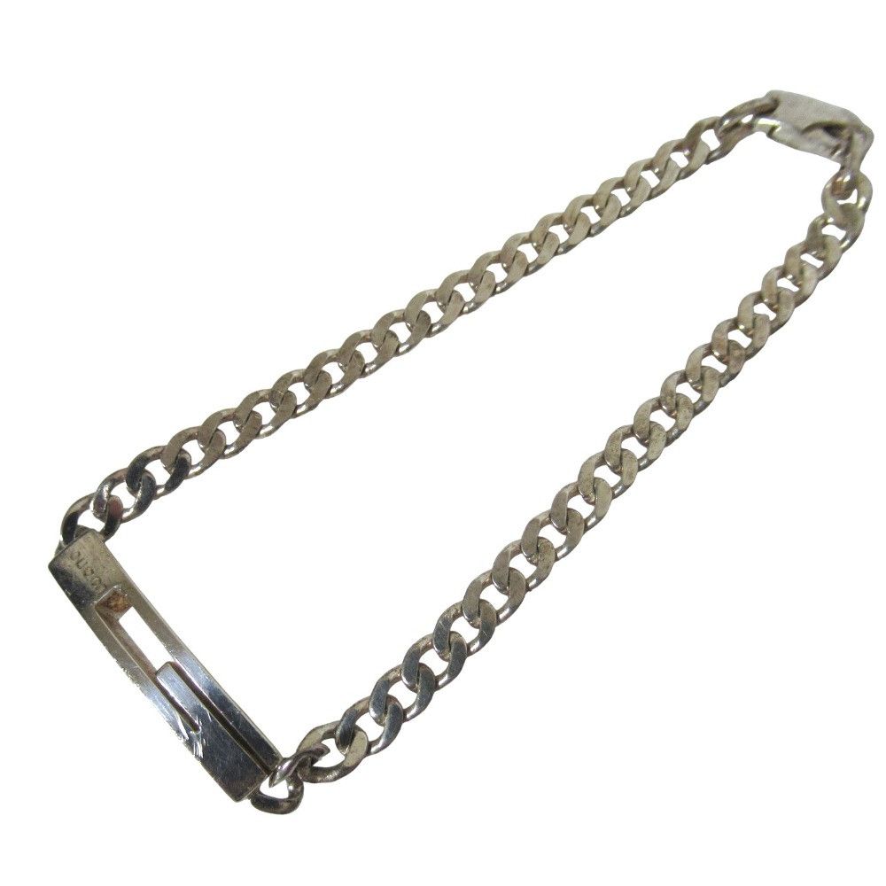 Gucci Gucci Gucci Branded G Silver Bracelet Precious Metal Bracelet DUTY FREE for USA Size ONE SIZE - 1 Thumbnail