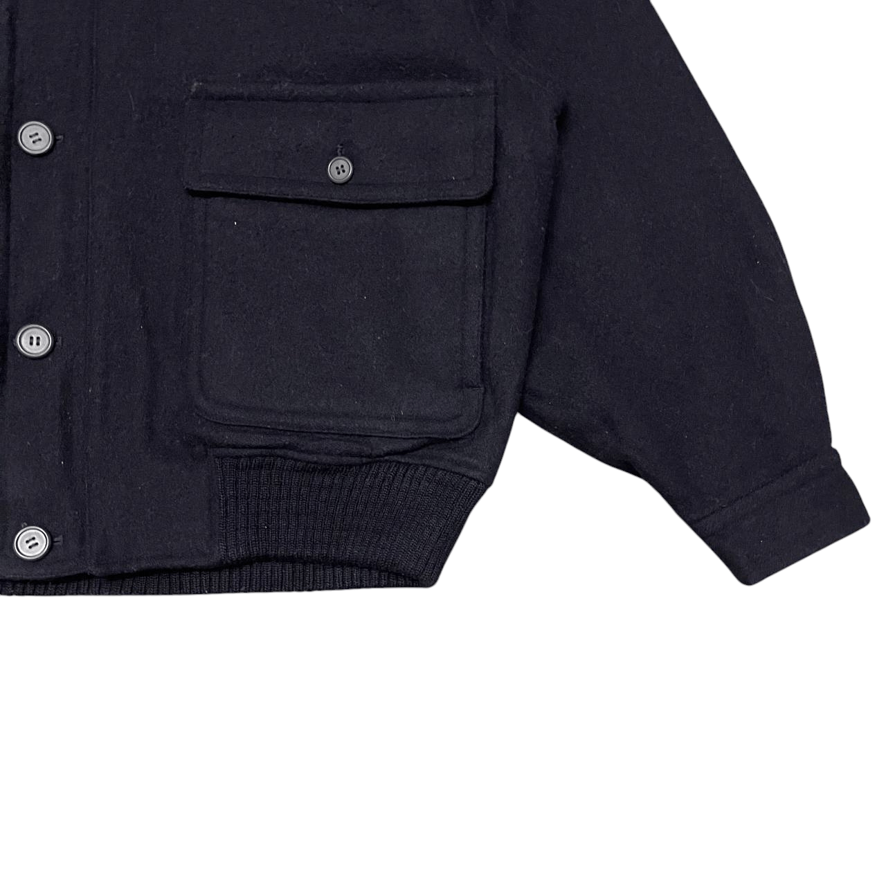 Japanese Brand Vintage Be Hot Sensible Persons Wool Bomber Jacket Size US M / EU 48-50 / 2 - 4 Thumbnail