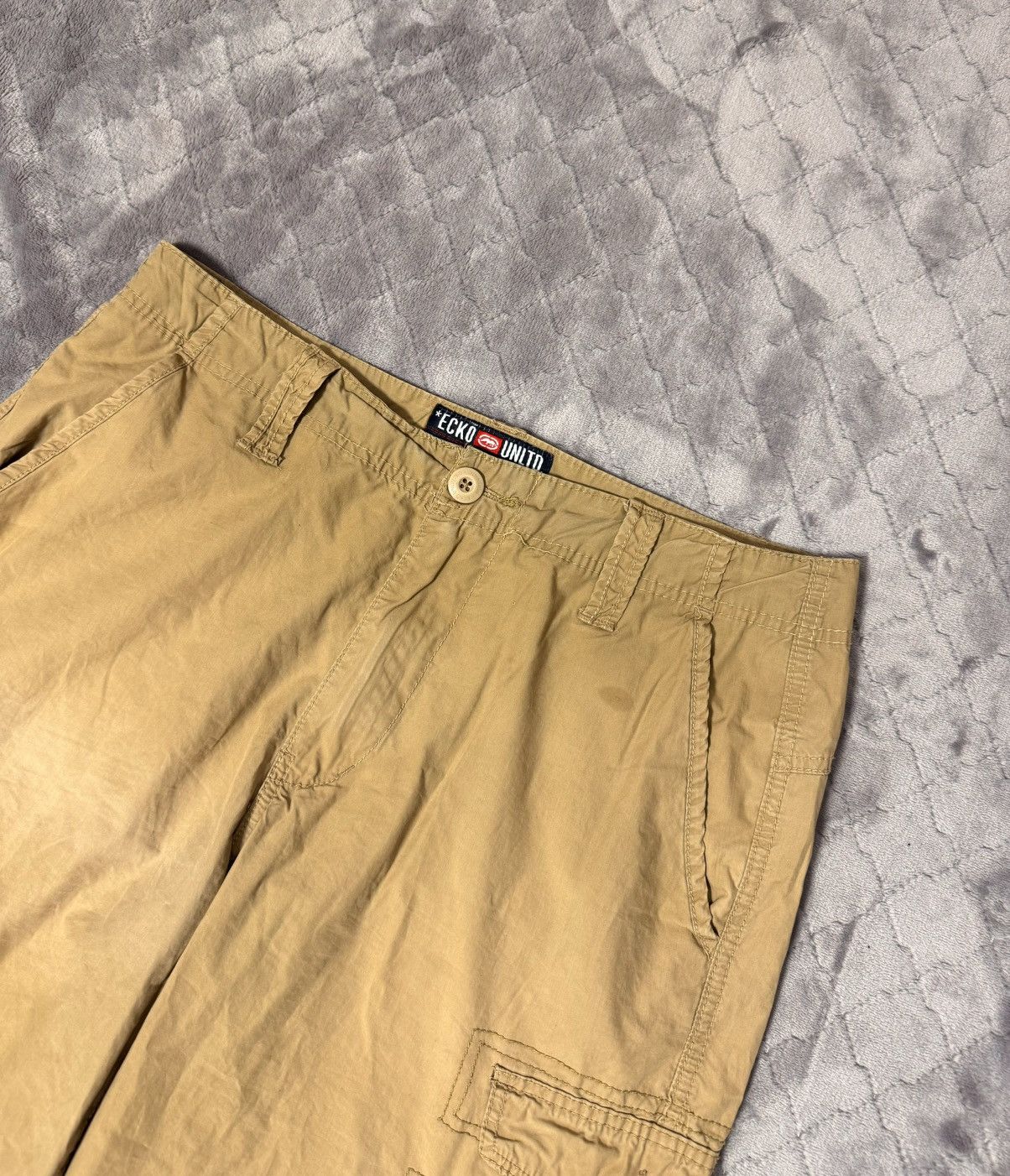 Ecko Unltd. × Vintage Vintage y2k Ecko Unltd Cargo Shorts Size US 34 / EU 50 - 2 Thumbnail