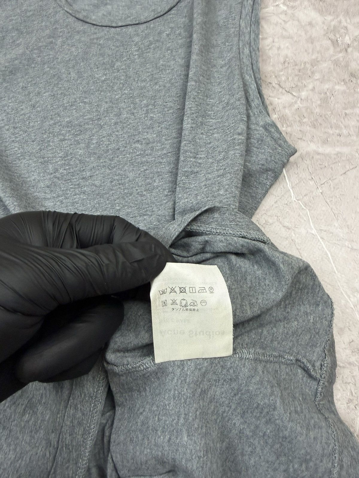 Acne Studios Acne Studios Men's "Bye C Base" Tank Top — Heather Grey Size US M / EU 48-50 / 2 - 5 Thumbnail