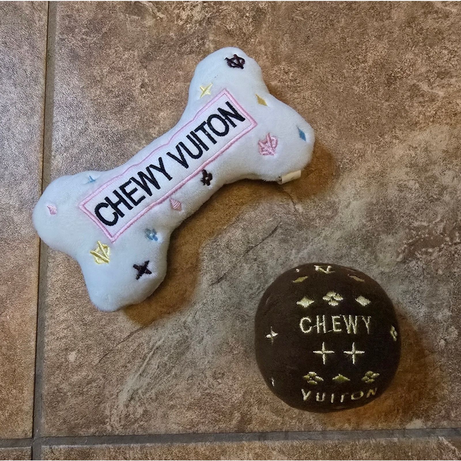 Other Chewy Vuiton Collection Dog Toy 2 Bundle Size ONE SIZE - 6 Thumbnail