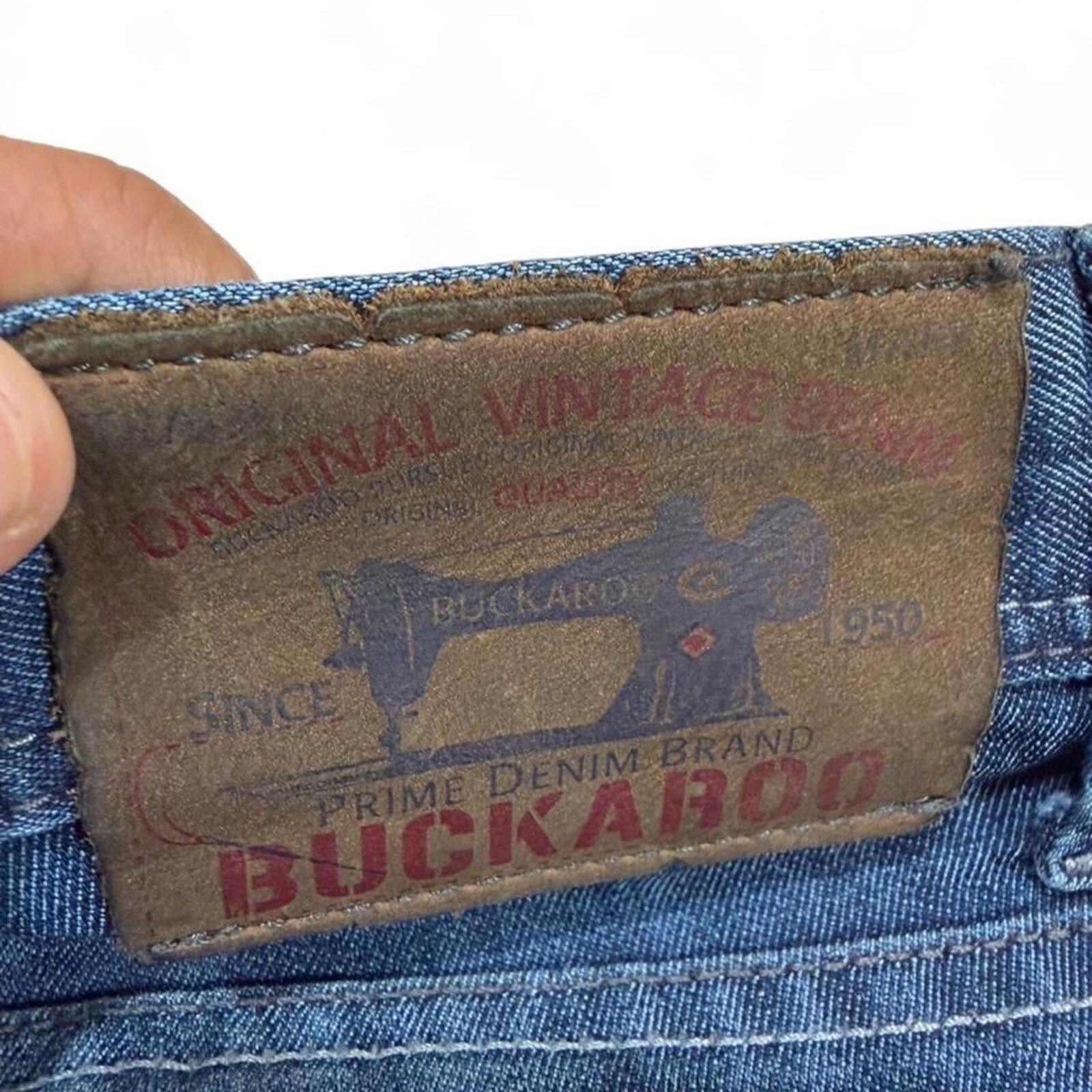 True Religion Vintage Buckaroo denim jeans Size US 34 / EU 50 - 7 Thumbnail