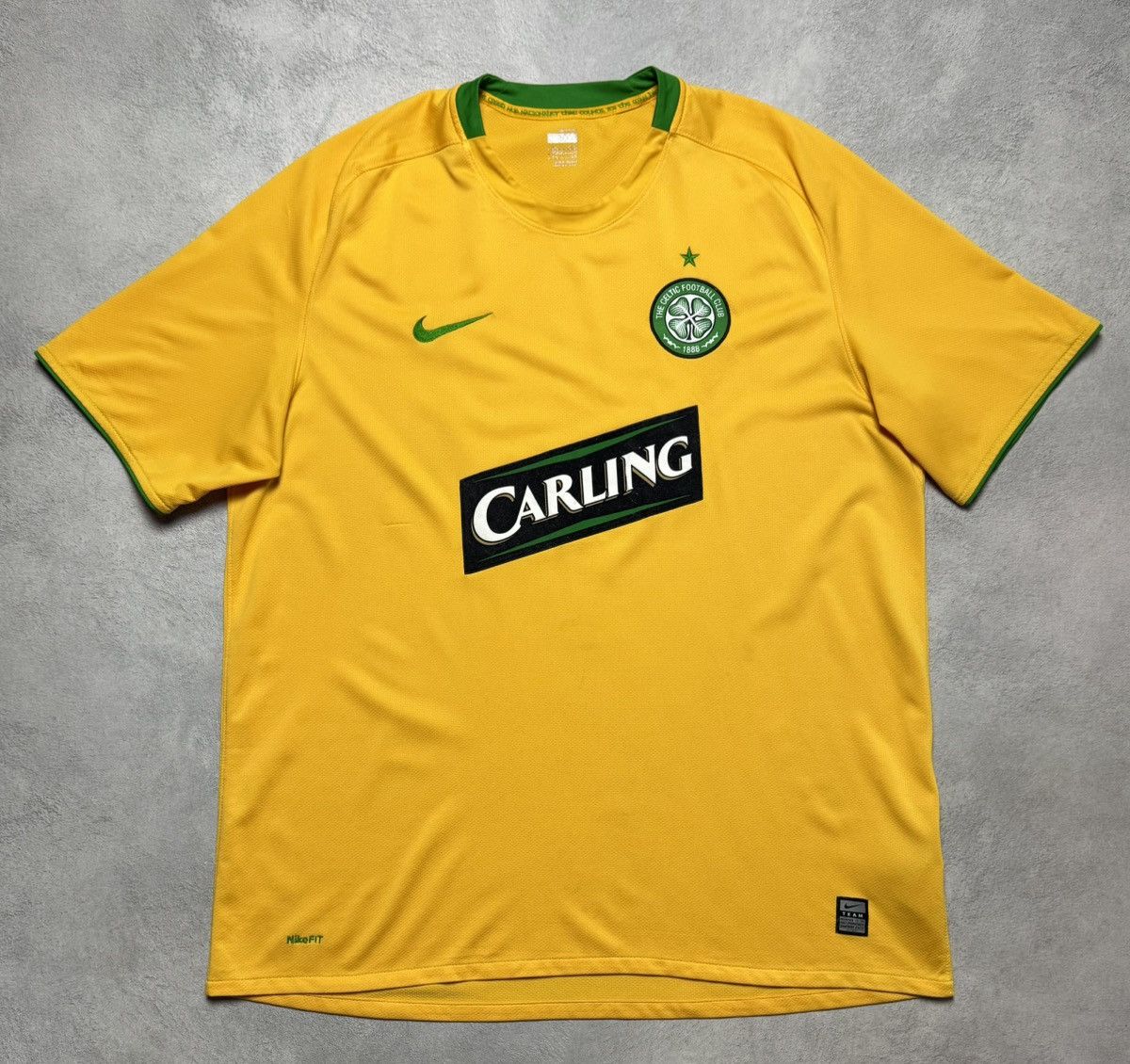 Nike Celtic 2008 2009 Away Football Shirt Soccer Jersey Nike Size US XXL / EU 58 / 5 - 1 Thumbnail