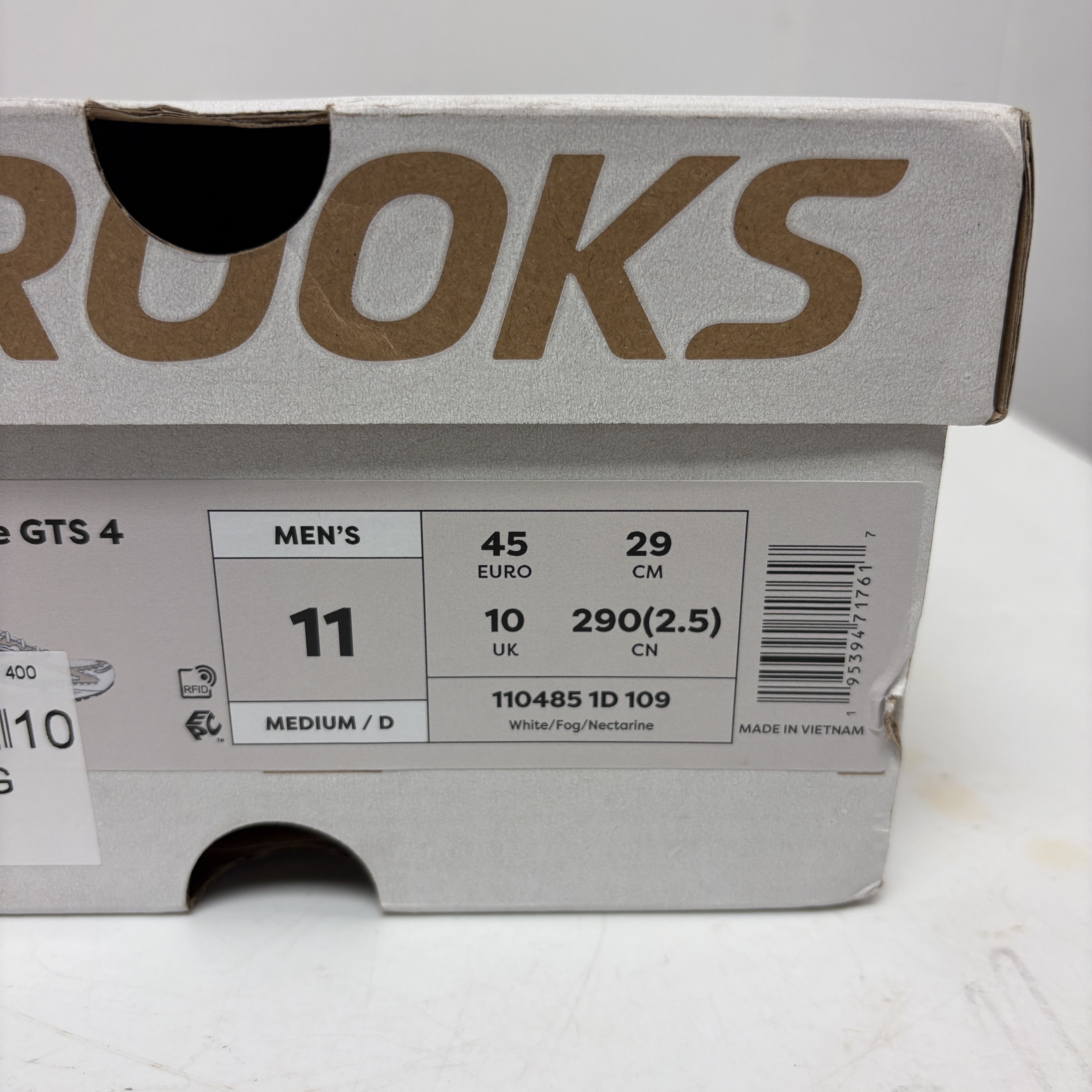 Brooks Brooks Adrenaline GTS 4 Nectarine (110485-1D-109), Size 11 Size US 11 / EU 44 - 2 Thumbnail