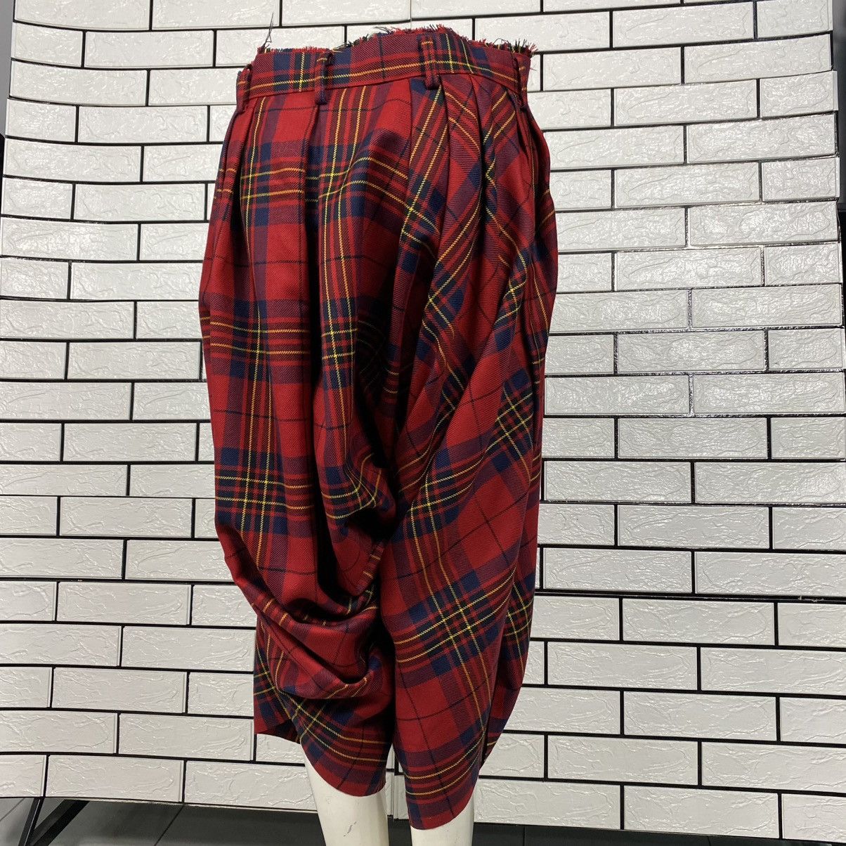 Comme des Garcons 🔥AD2005 Vintage Harem Pants Comme Des Garcons Plaid Tartan Size US 28 / EU 44 - 25 Thumbnail