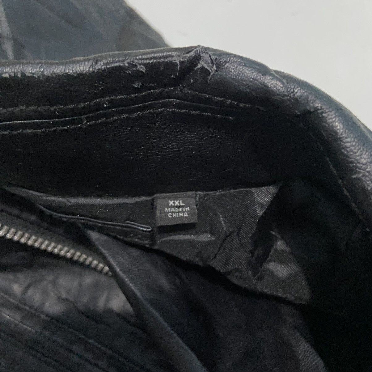 Christophe Lemaire × Japanese Brand UNIQLO Biker Leather Jacket Size US XL / EU 56 / 4 - 5 Thumbnail