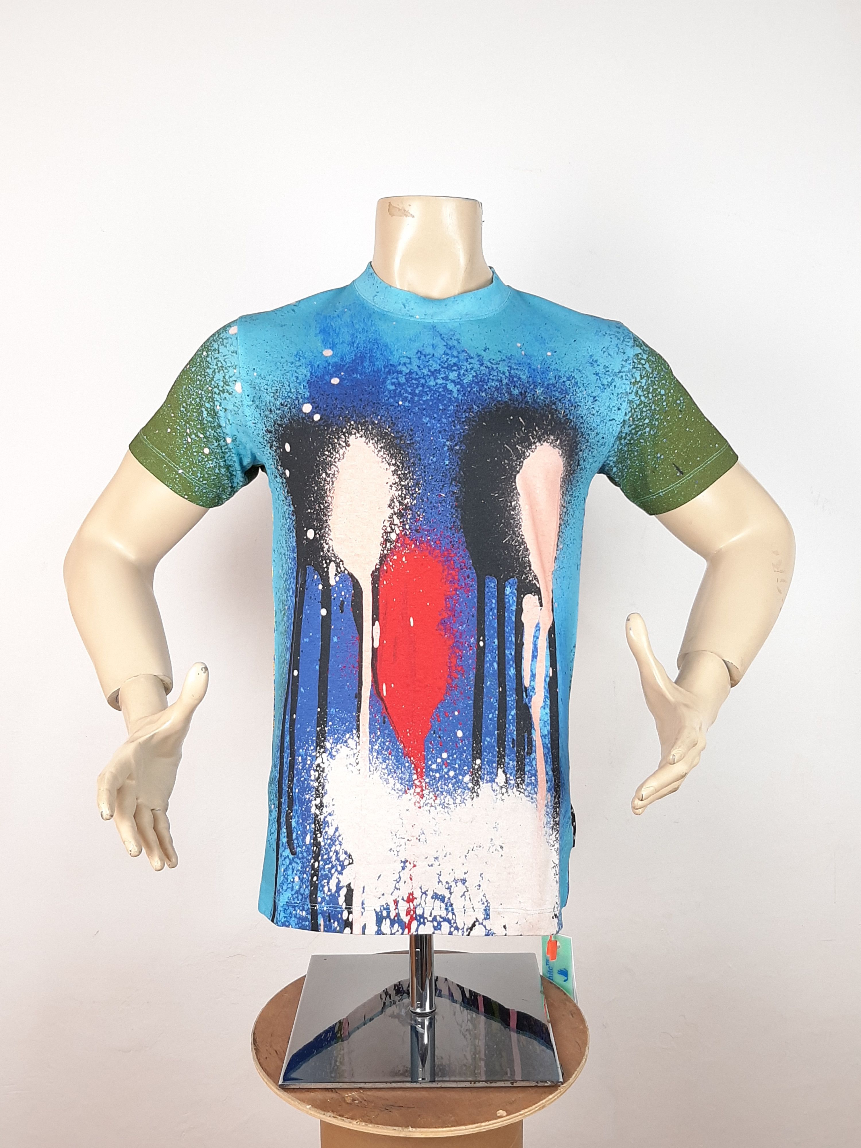 Off-White Off-White x Katsu Spray Paint T-Shirt Men's Size S Size US S / EU 44-46 / 1 - 1 Thumbnail
