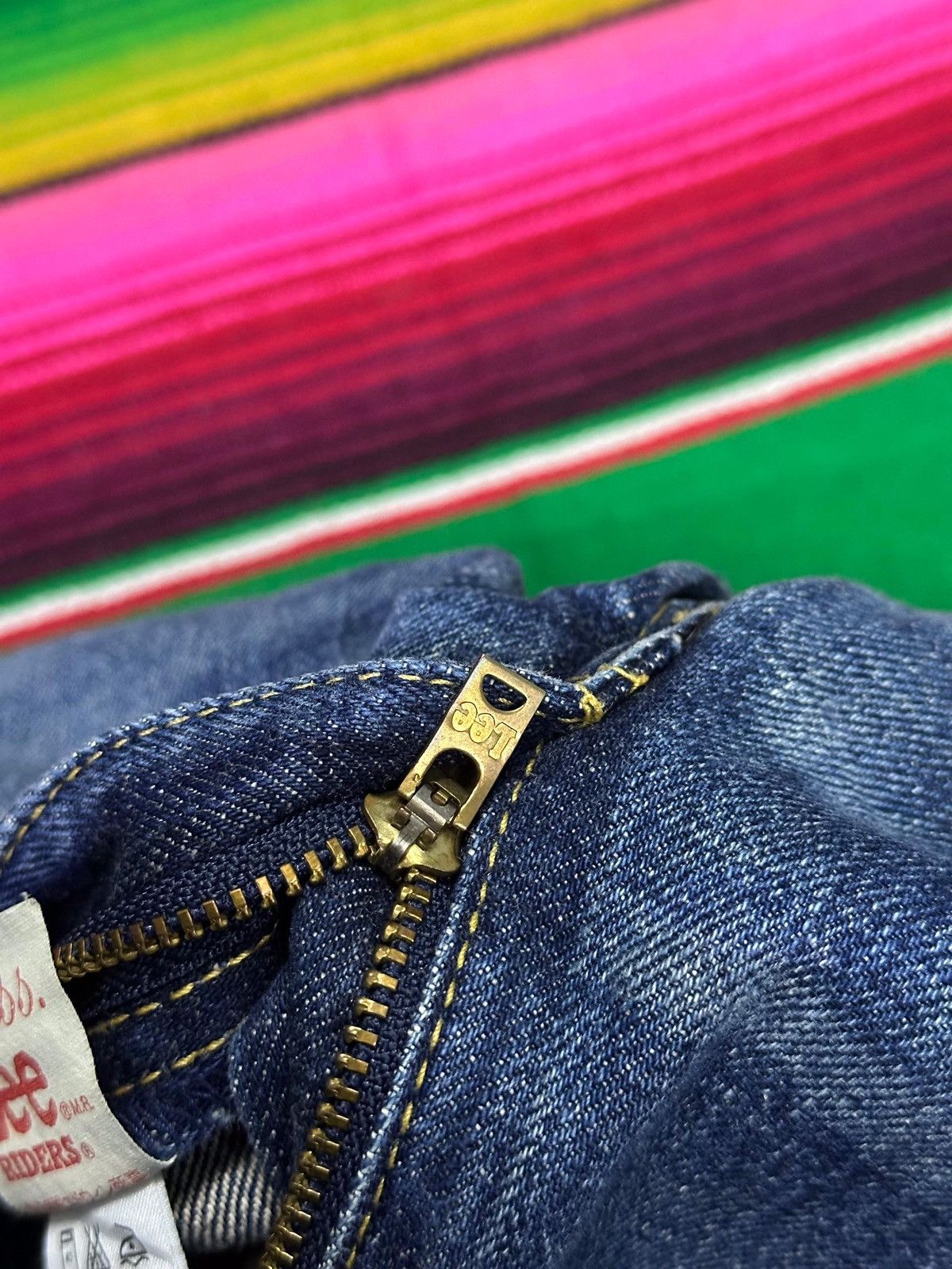 Lee 💥 Lee💥 Vintage Lee Made In Japan Crazy Design 💥 Size US 26 / EU 42 - 8 Thumbnail